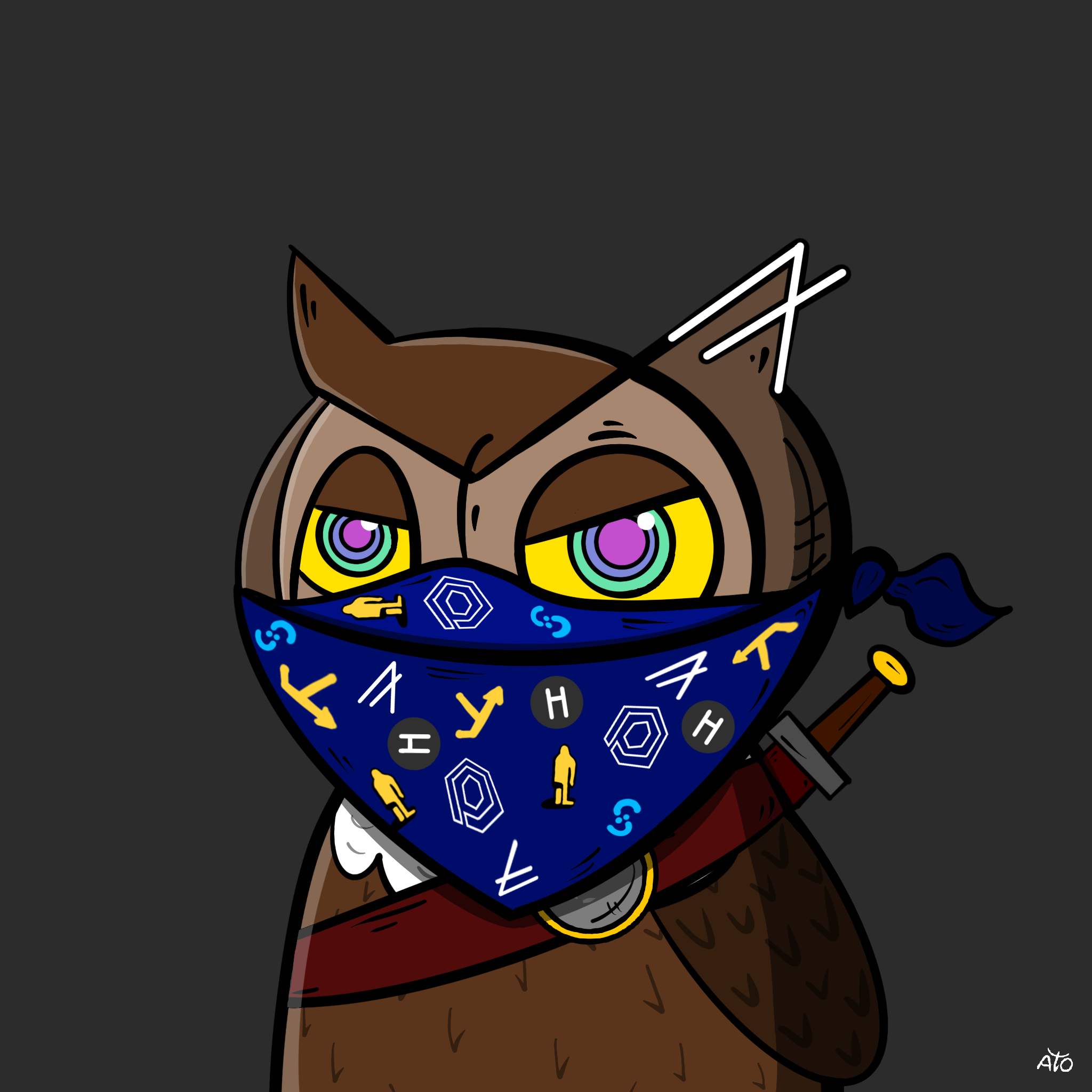 AOWL #1753 NFT on Algorand
