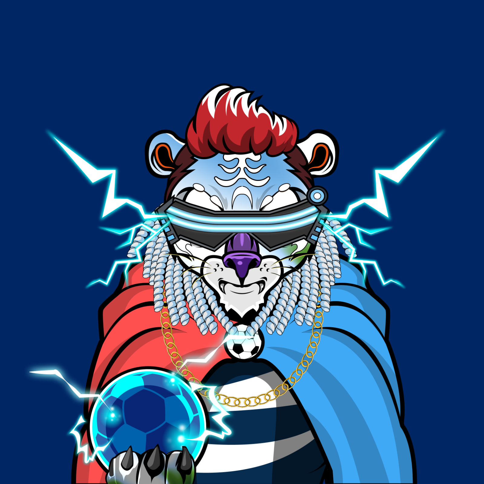 Football TigerChi #1822 NFT on Algorand