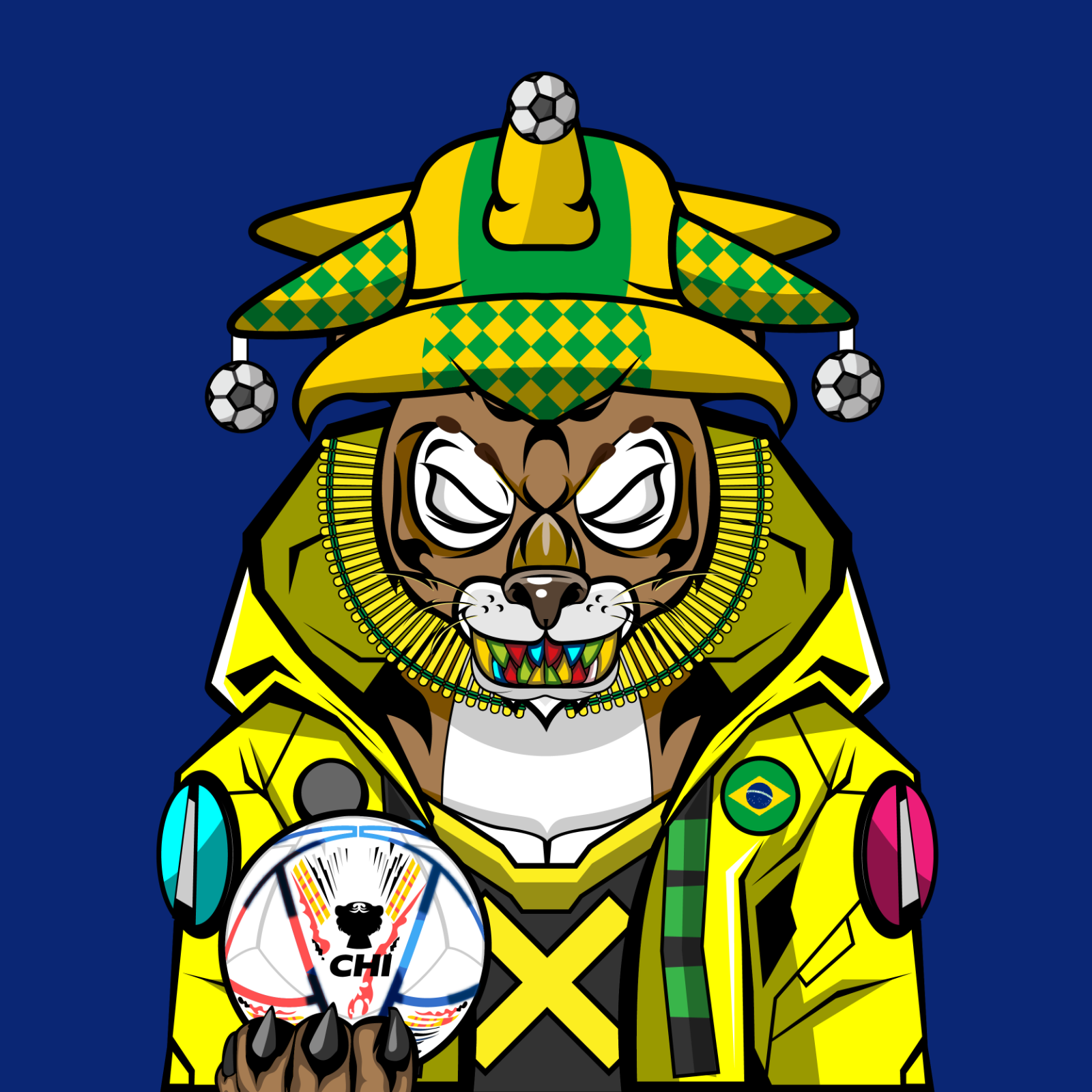Football TigerChi #0275 NFT on Algorand