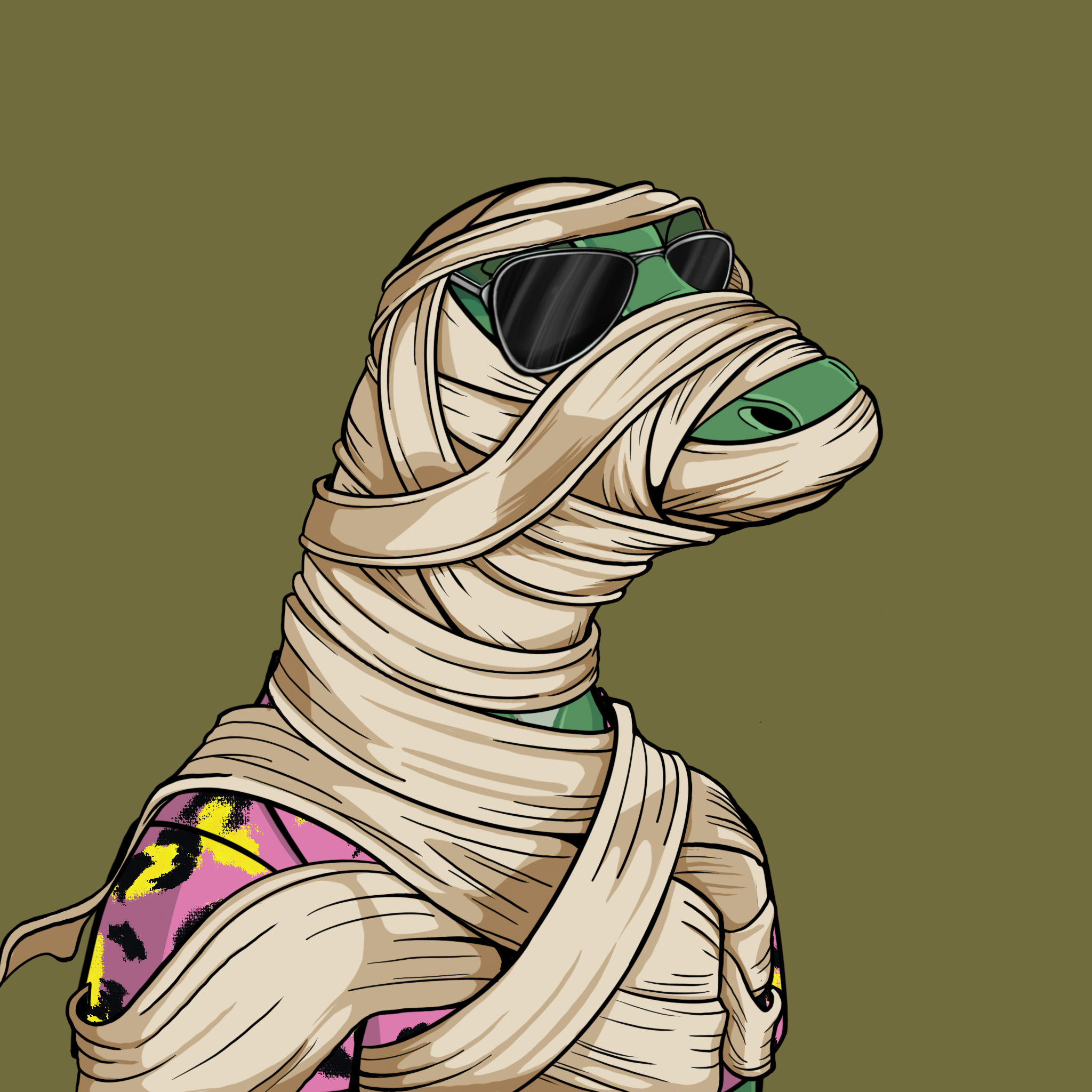 Al Goanna 323 NFT on Algorand