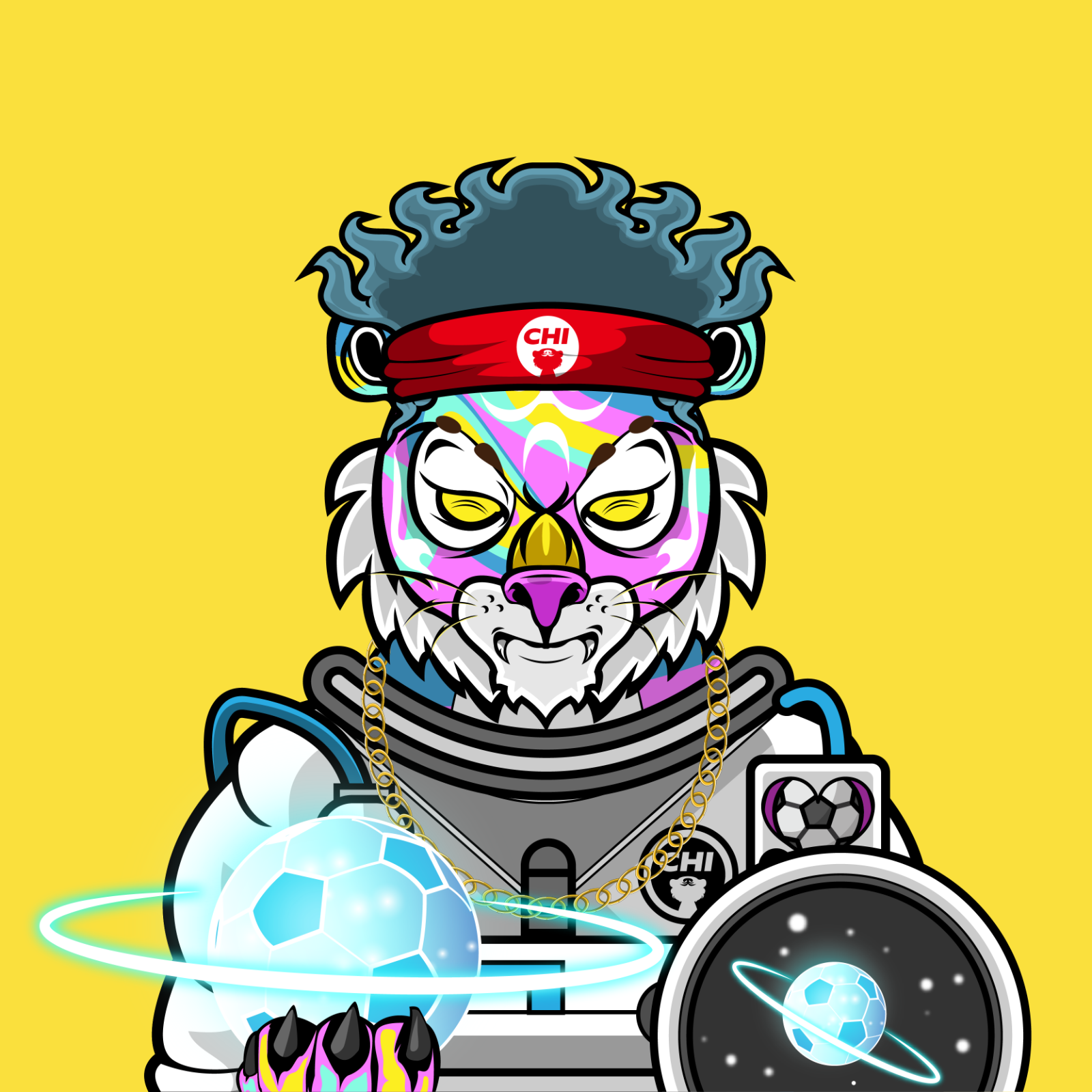 Football TigerChi #1963 NFT on Algorand