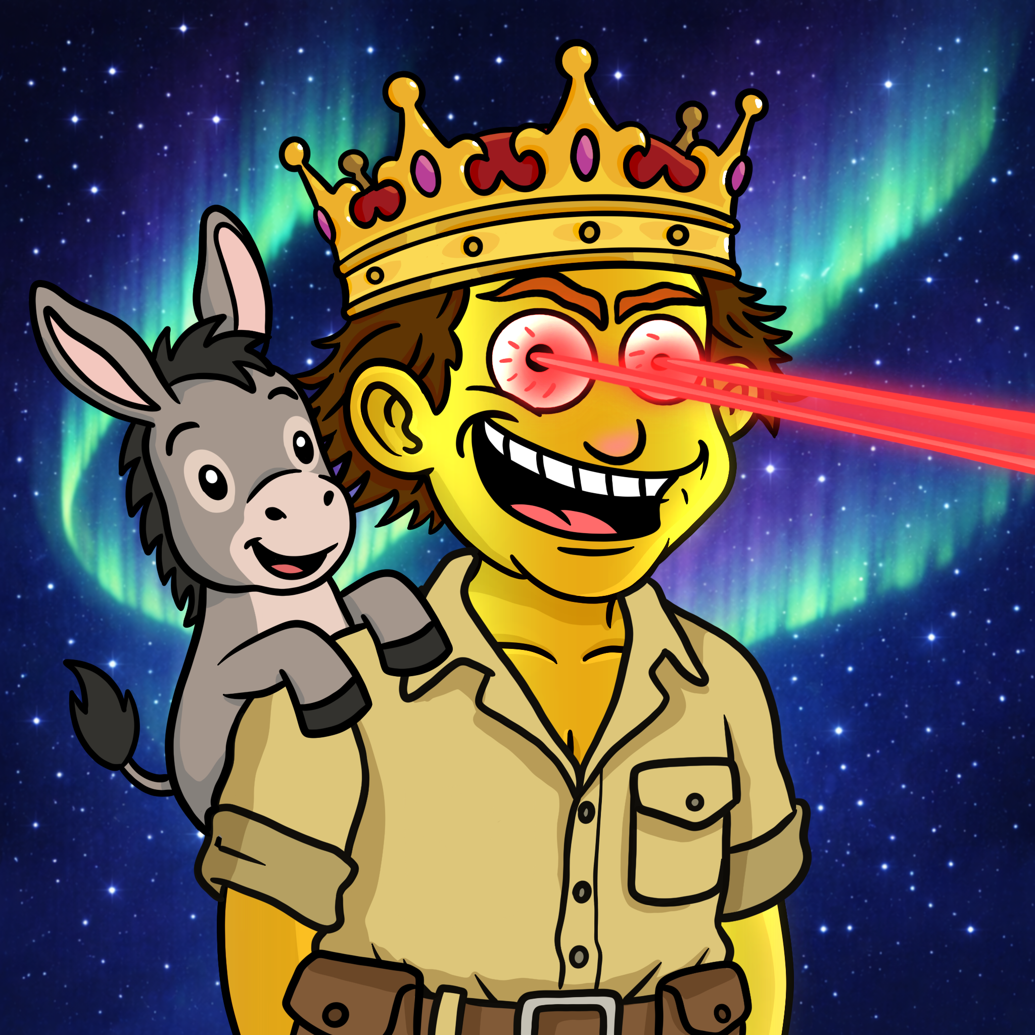 Crazy-ASS Zoologists #1 NFT on Algorand