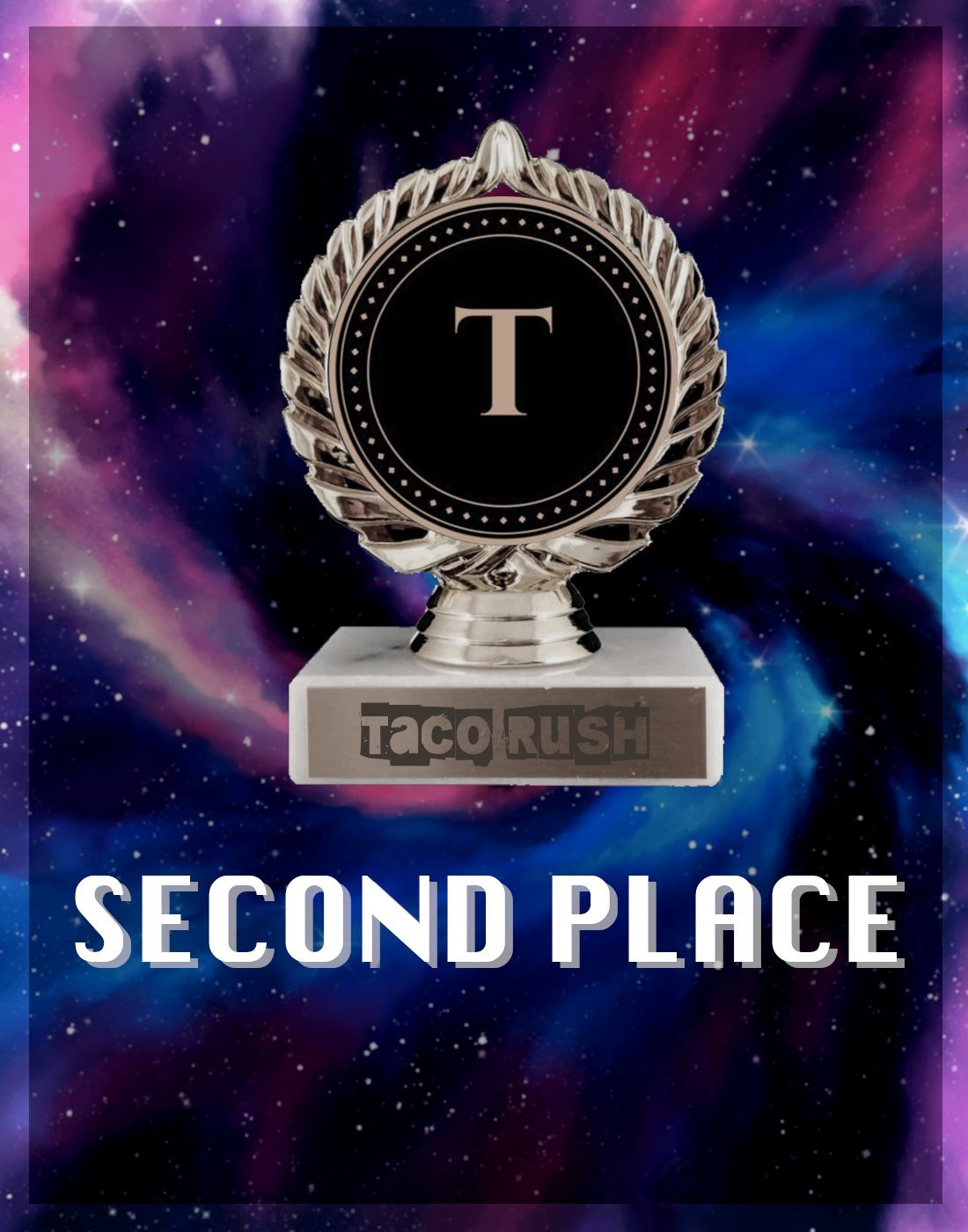 Taco Rush 2nd place NFT on Algorand