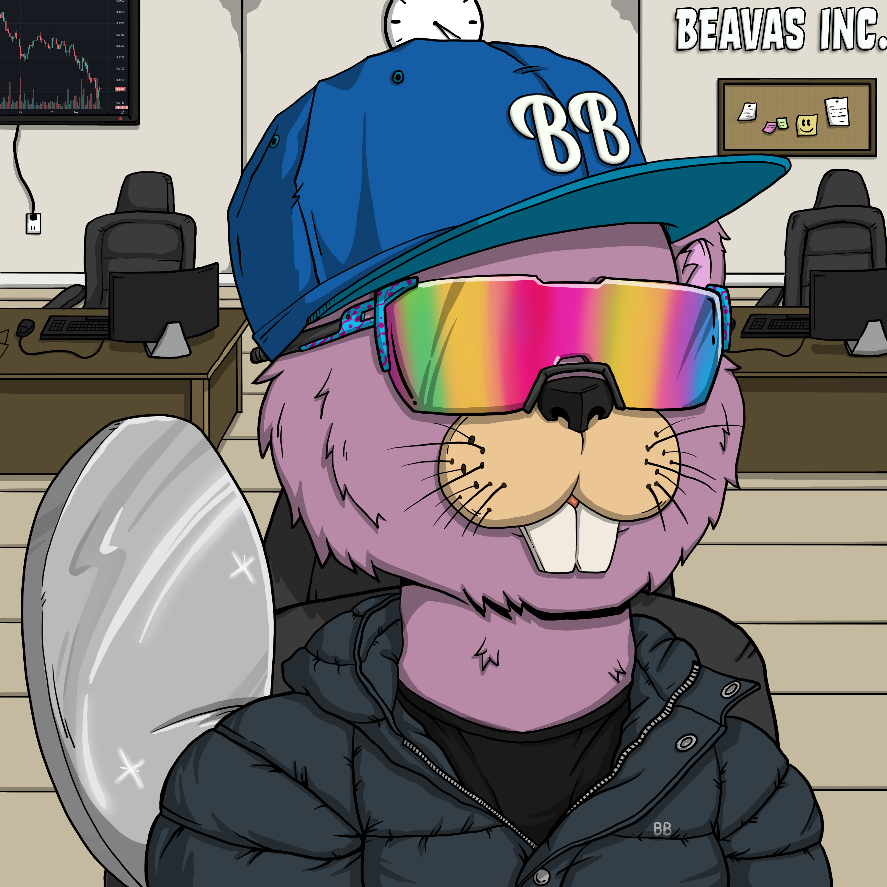 Beava Buds #1421 NFT on Algorand