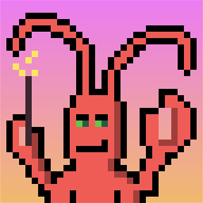 Pixel Lobster #397