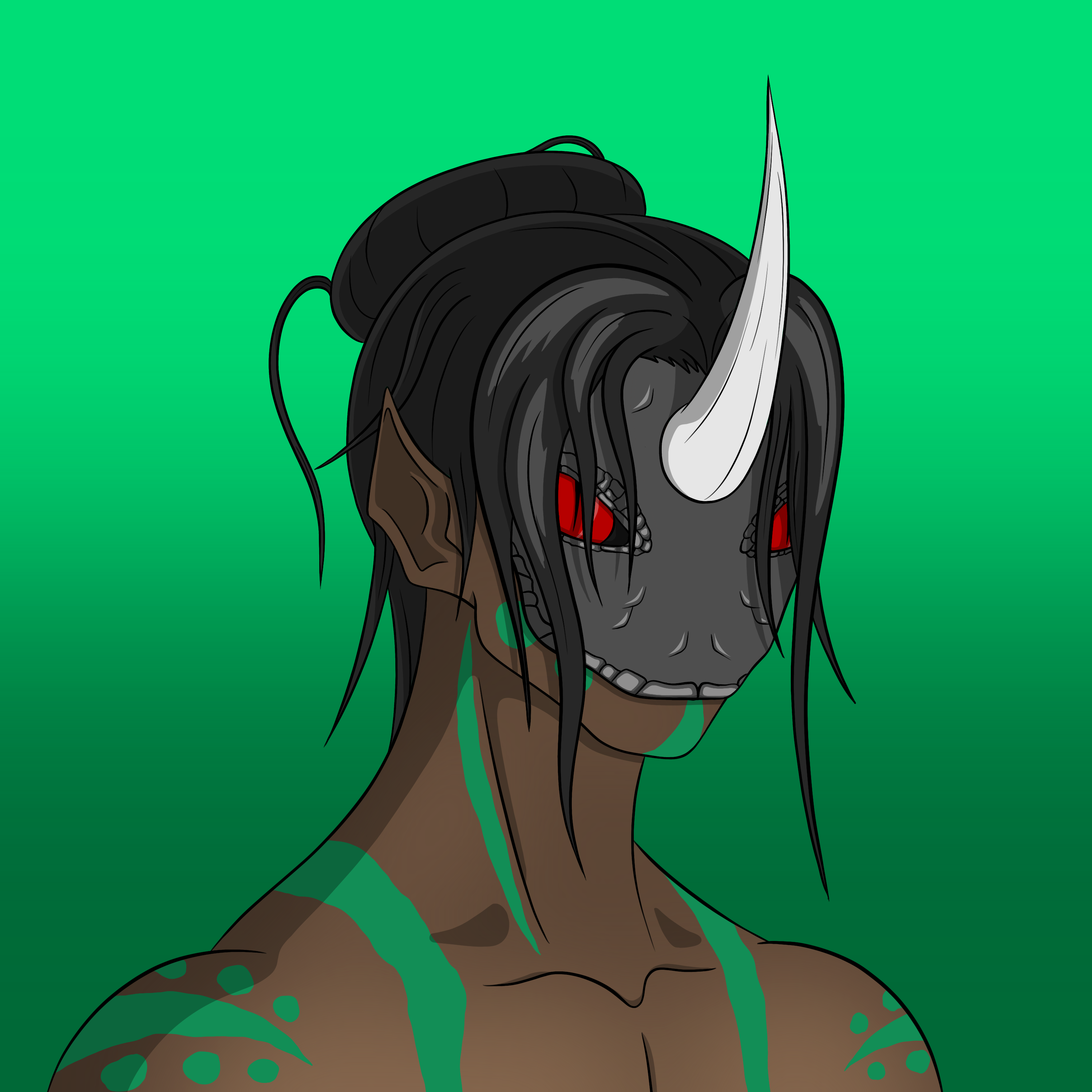 Dark Coin Champion #0608 NFT on Algorand