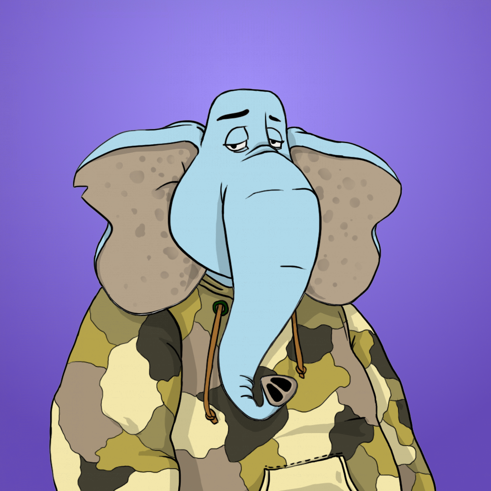 AFK Elephant #1808 NFT on Algorand