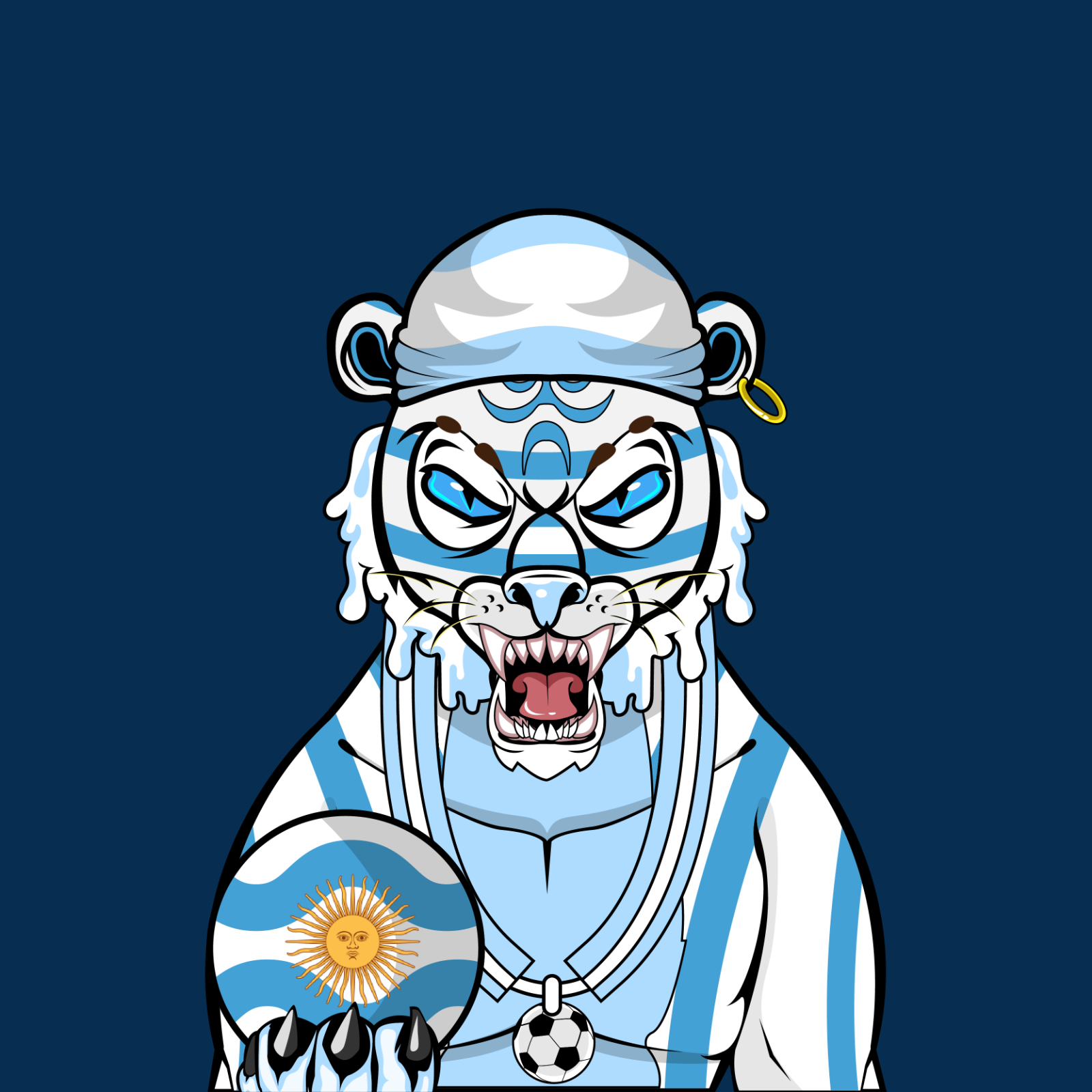 Football TigerChi #0428 NFT on Algorand