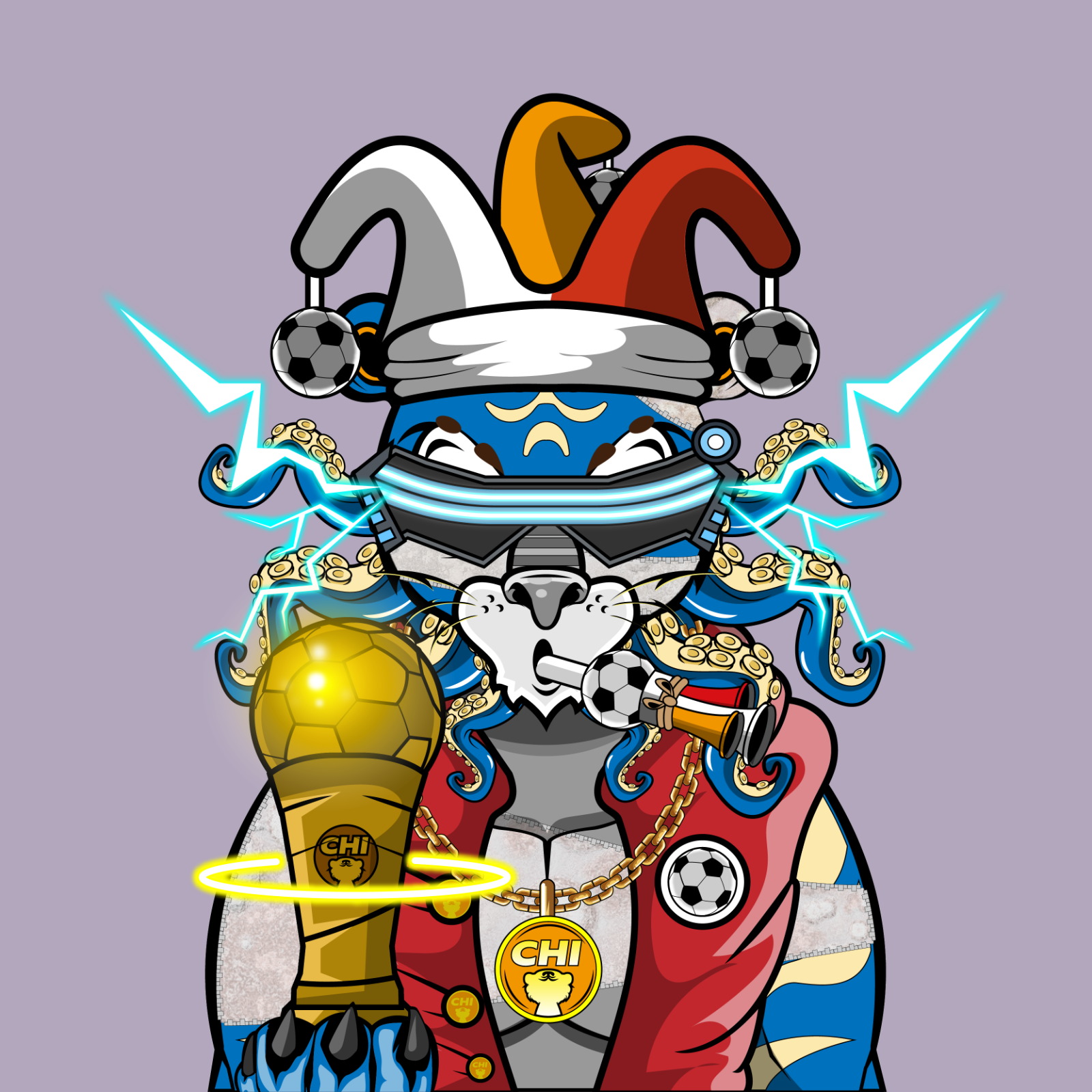 Football TigerChi #1980 NFT on Algorand