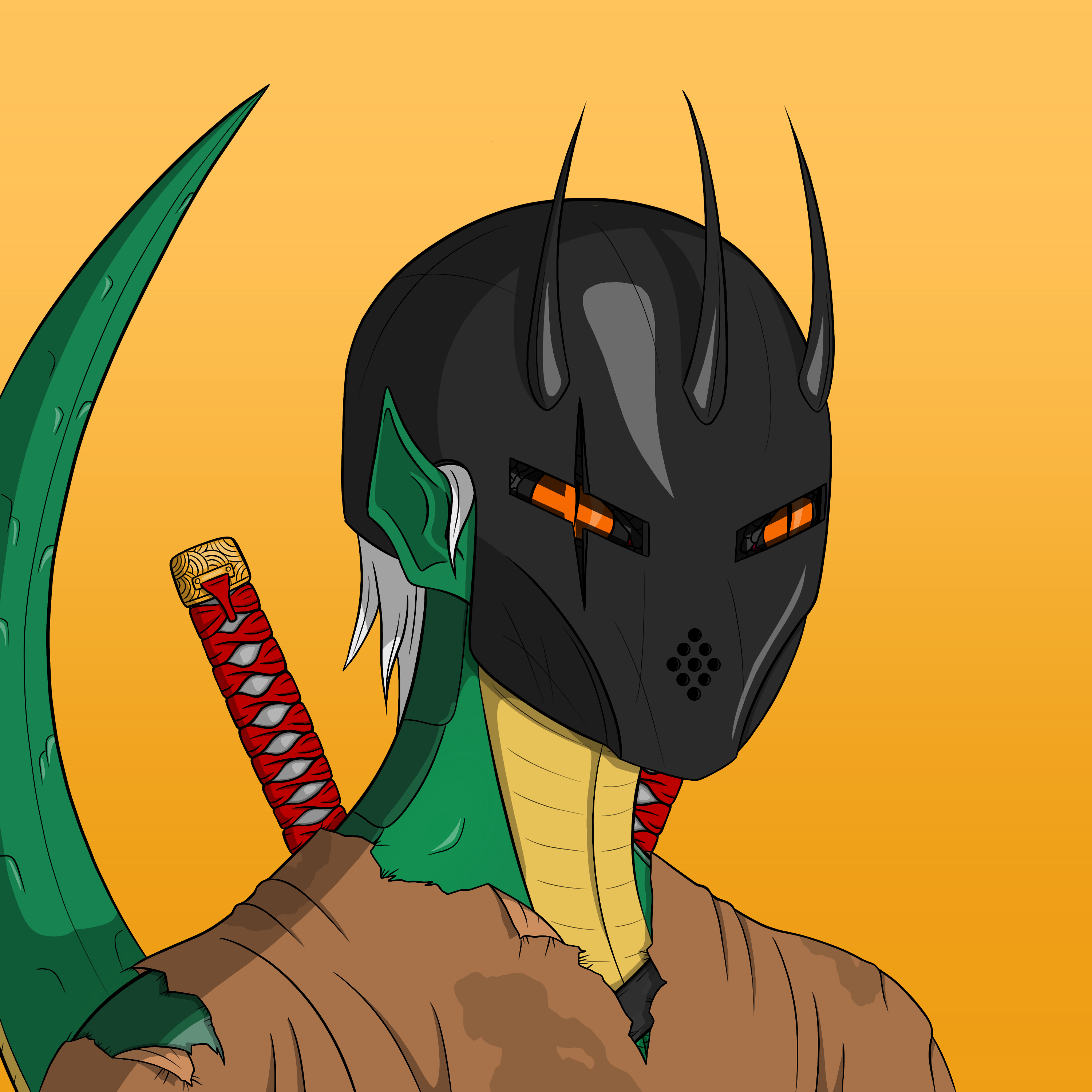 Dark Coin Champion #0227 NFT on Algorand