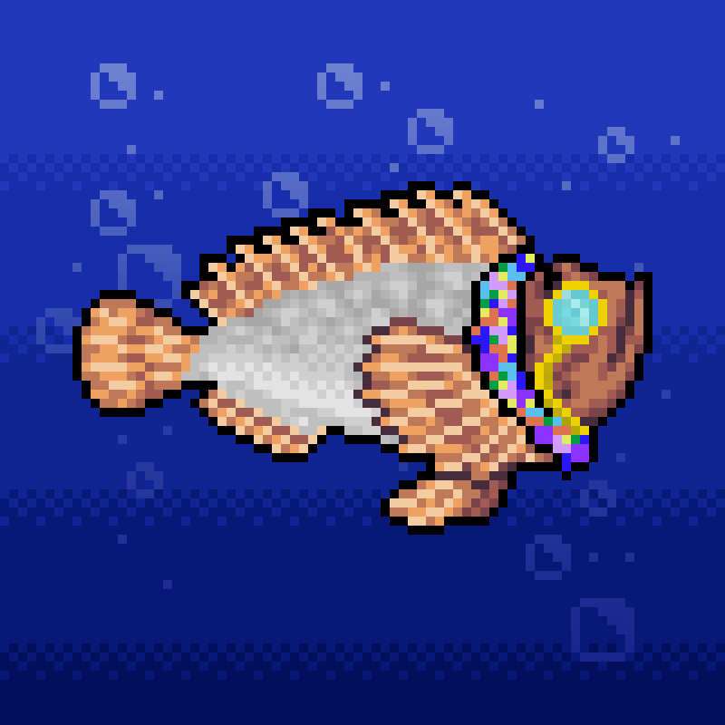 Fighting Fish #543 NFT on Algorand