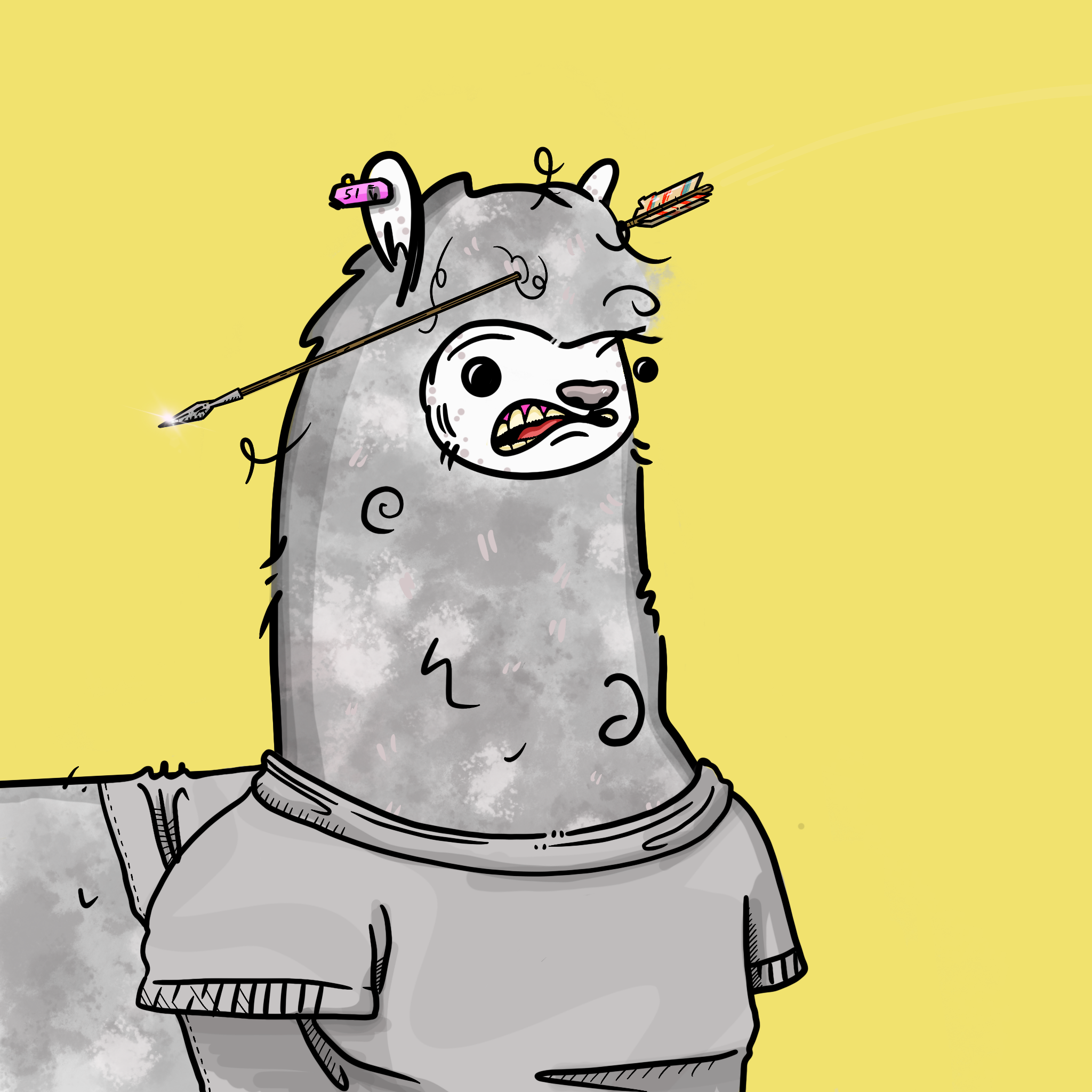 Nota Llama #969 NFT on Algorand