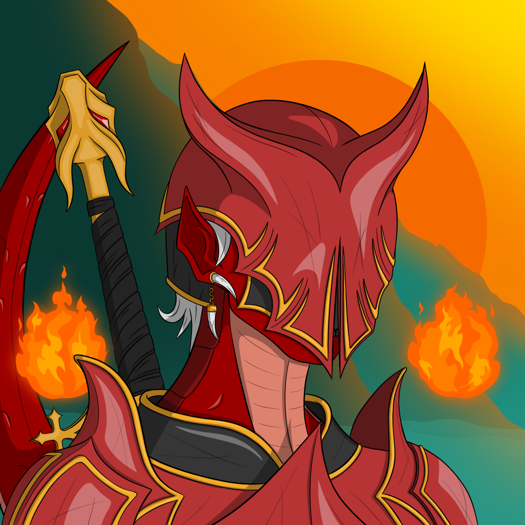 Dark Coin Champion #0216 NFT on Algorand