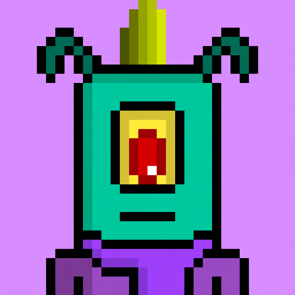 Pixel Plankton #54 NFT on Algorand