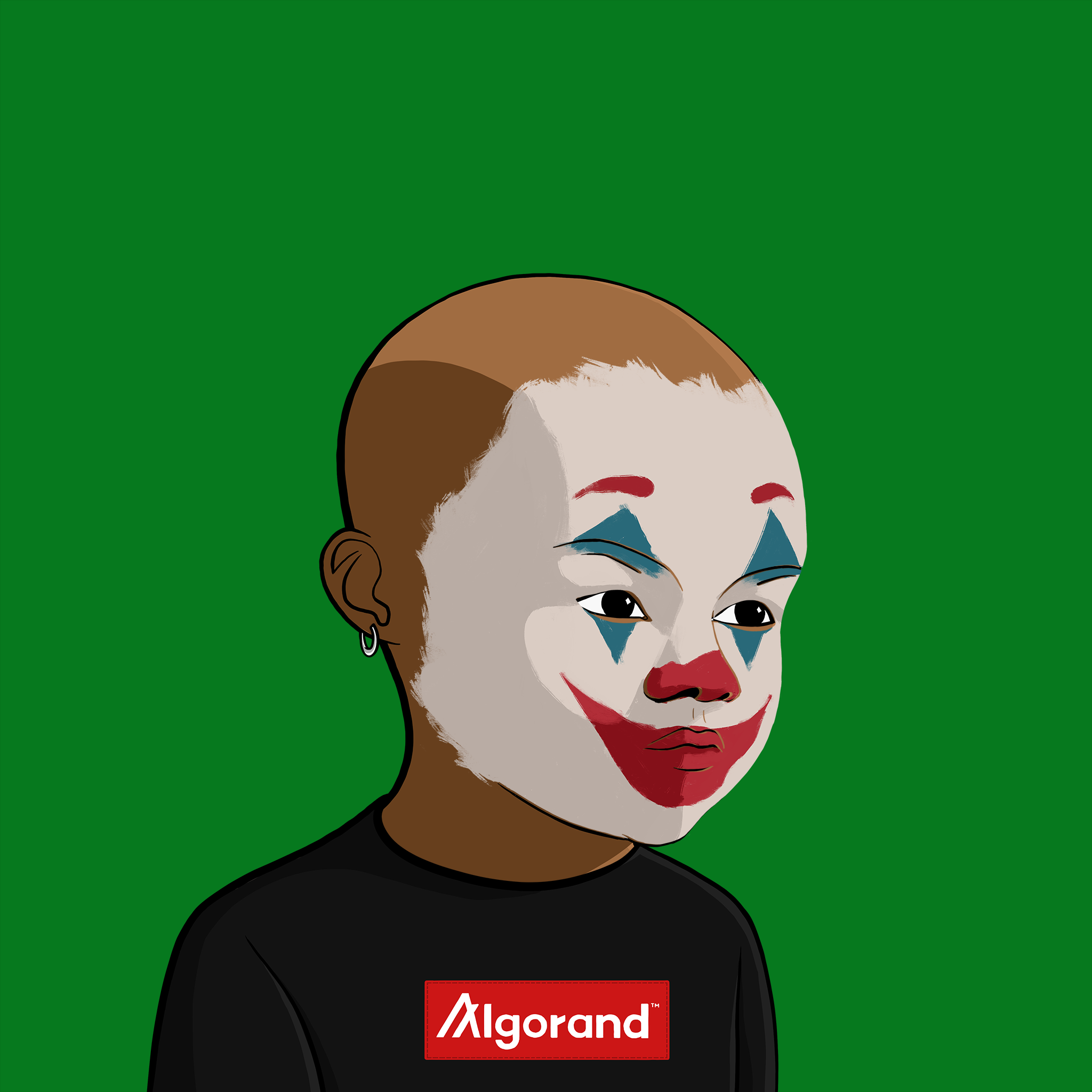 Bald Head #130 NFT on Algorand