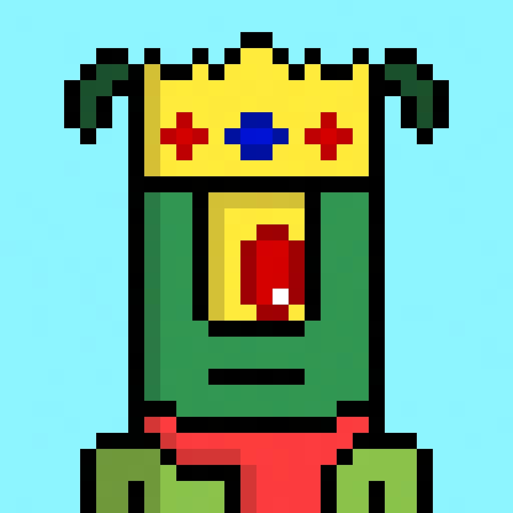 Pixel Plankton #822 NFT on Algorand