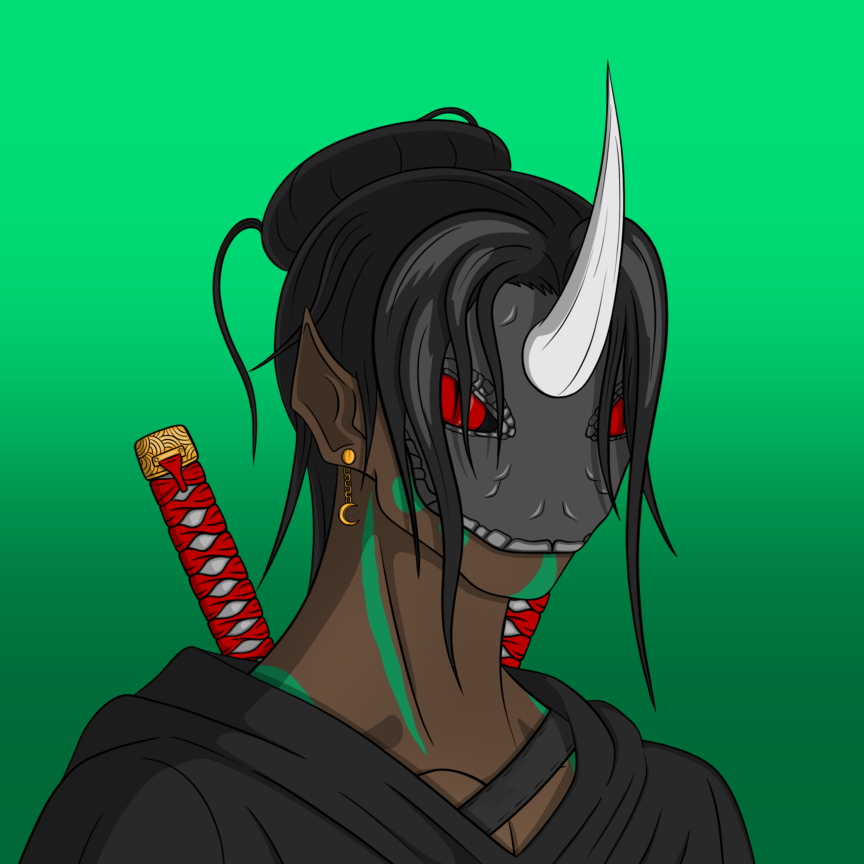 Dark Coin Champion #0744 NFT on Algorand