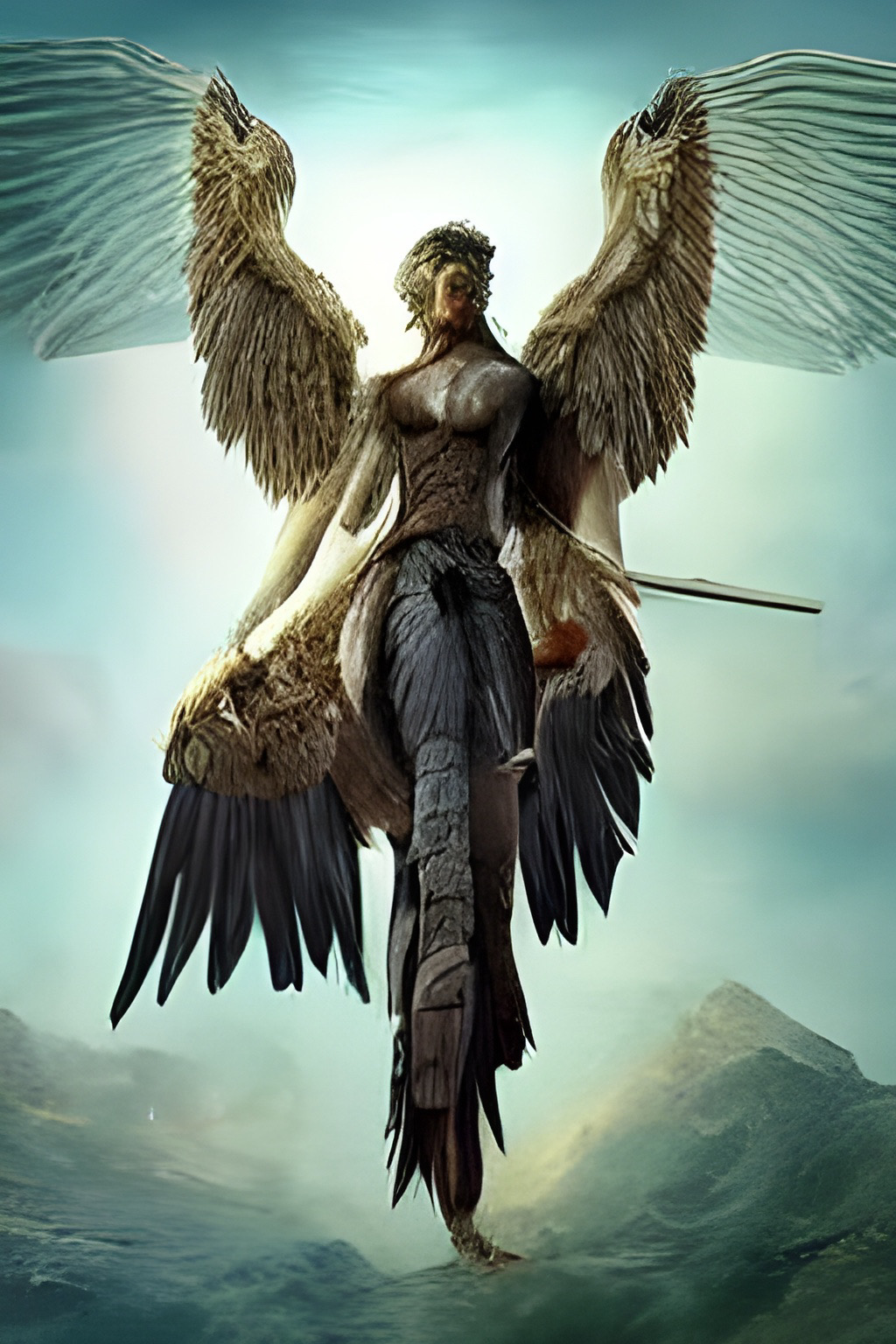 Mystic War Angel #19 NFT on Algorand