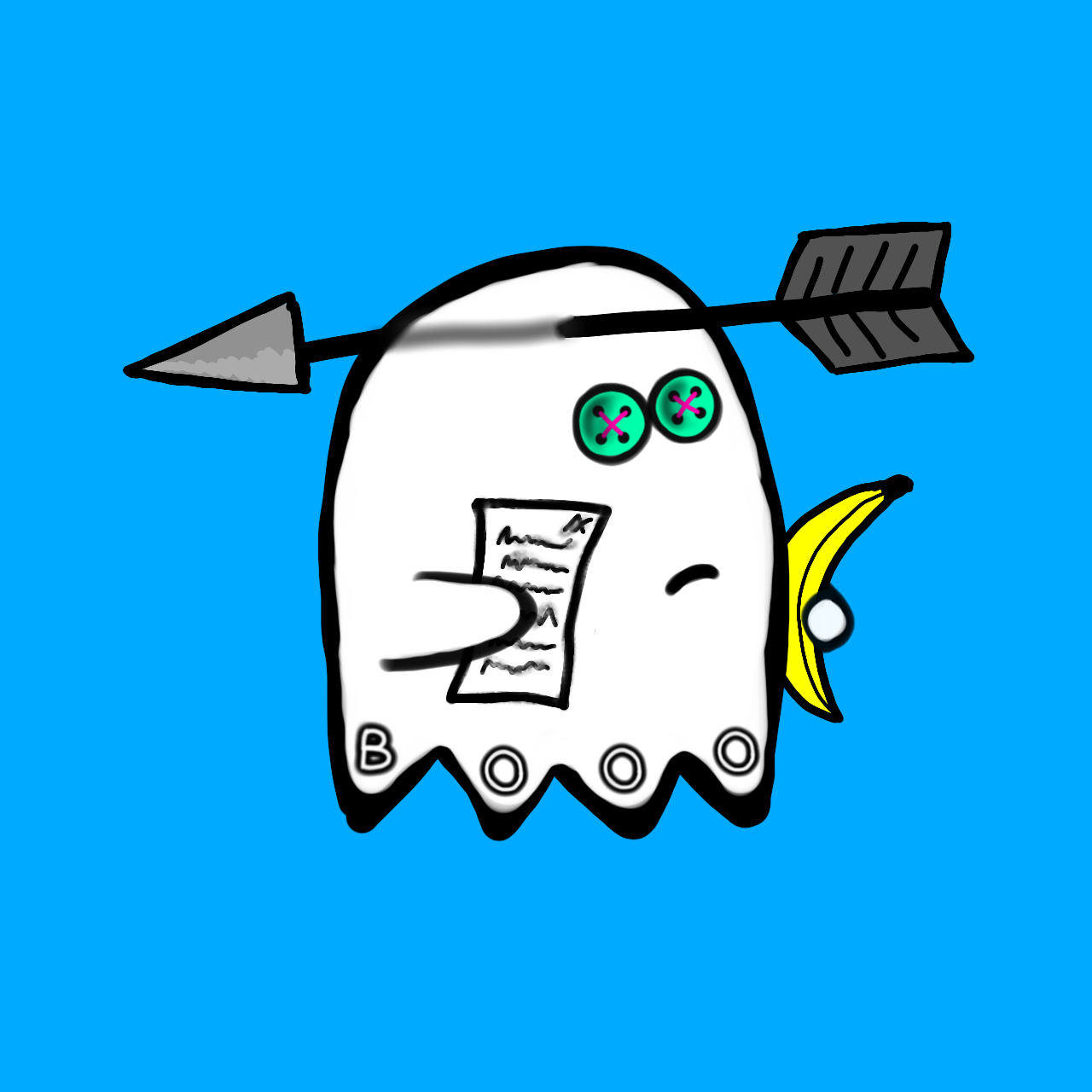 Ghostie #831 NFT on Algorand