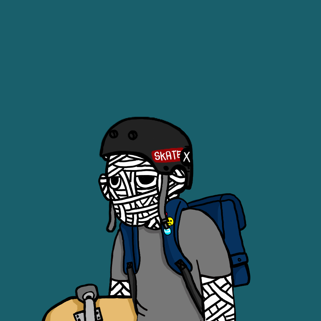 mummy skate NFT on Algorand