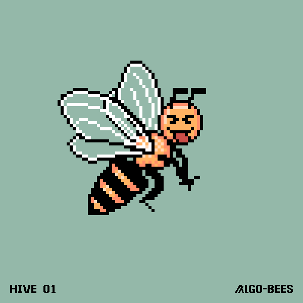 An image of ALGO-BEES H1 #006-03 Cheeky