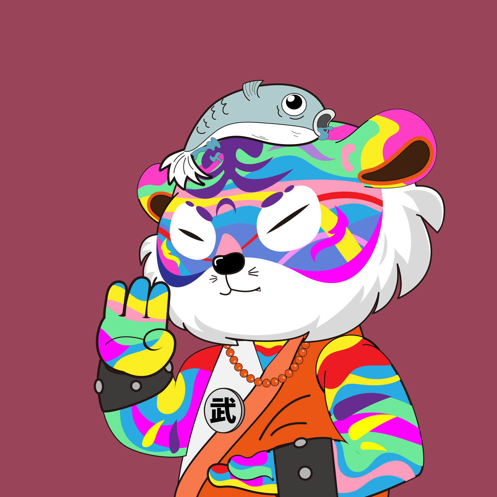 Apprentice TigerChi #022 NFT on Algorand