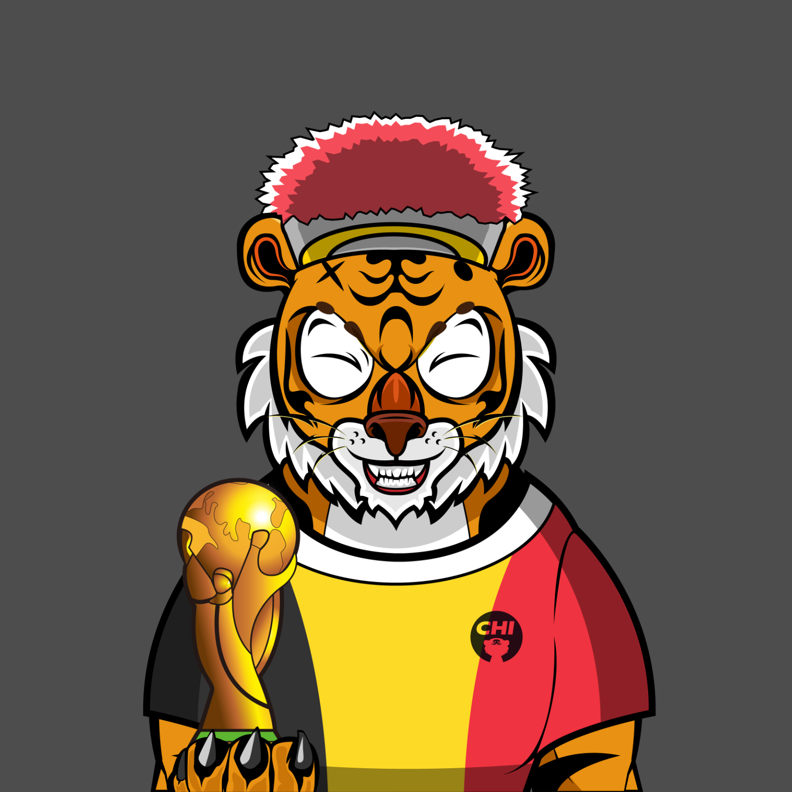 Football TigerChi #1248 NFT on Algorand