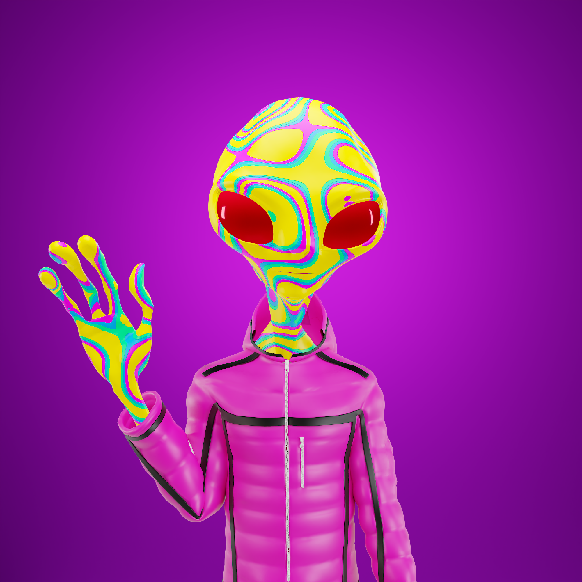 Alien Tourism2382 NFT on Algorand