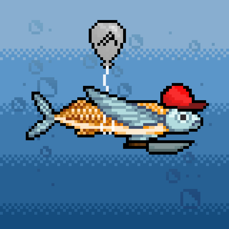 Fighting Fish #340 NFT on Algorand