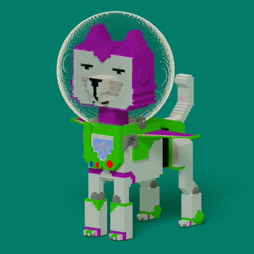 Algoracat Buzz Lightyear NFT on Algorand