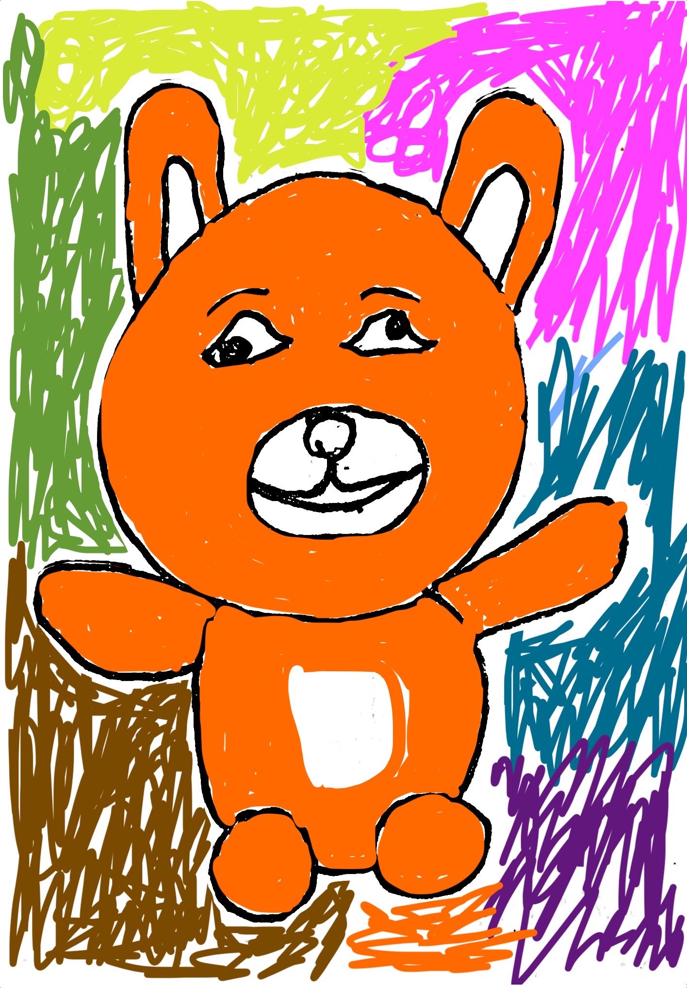 Colors Bear  NFT on Algorand