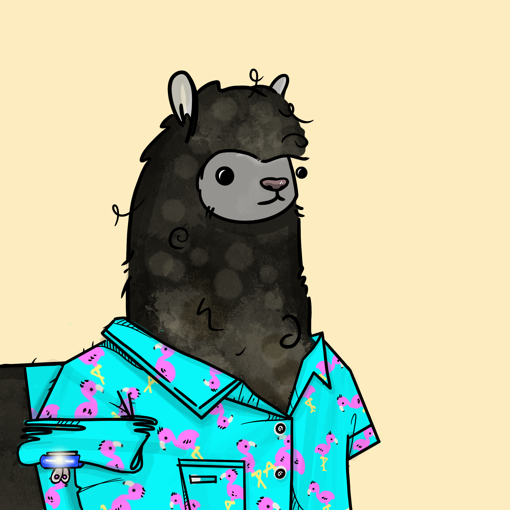 Nota Llama #980 NFT on Algorand