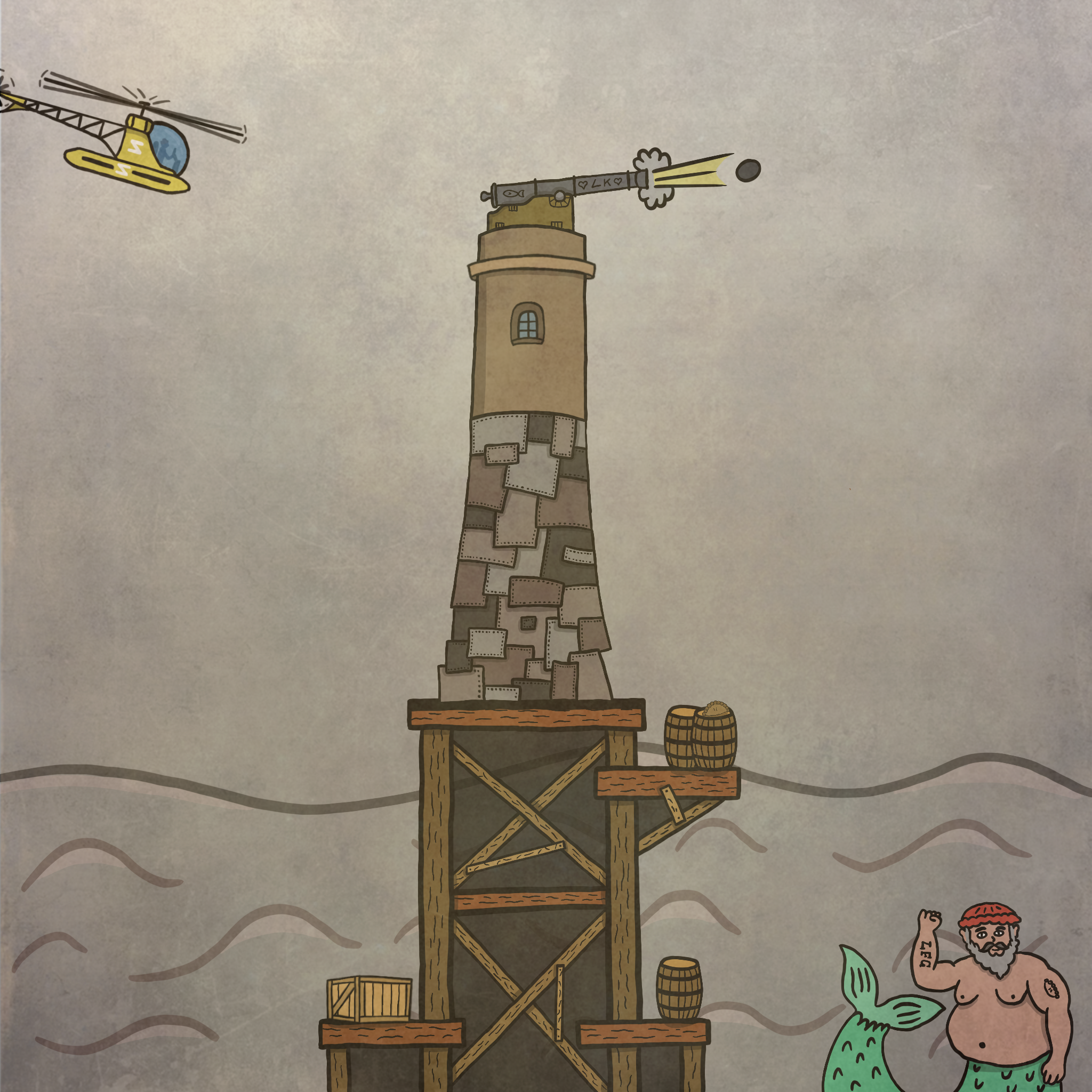 The Lighthouse #0381 NFT on Algorand