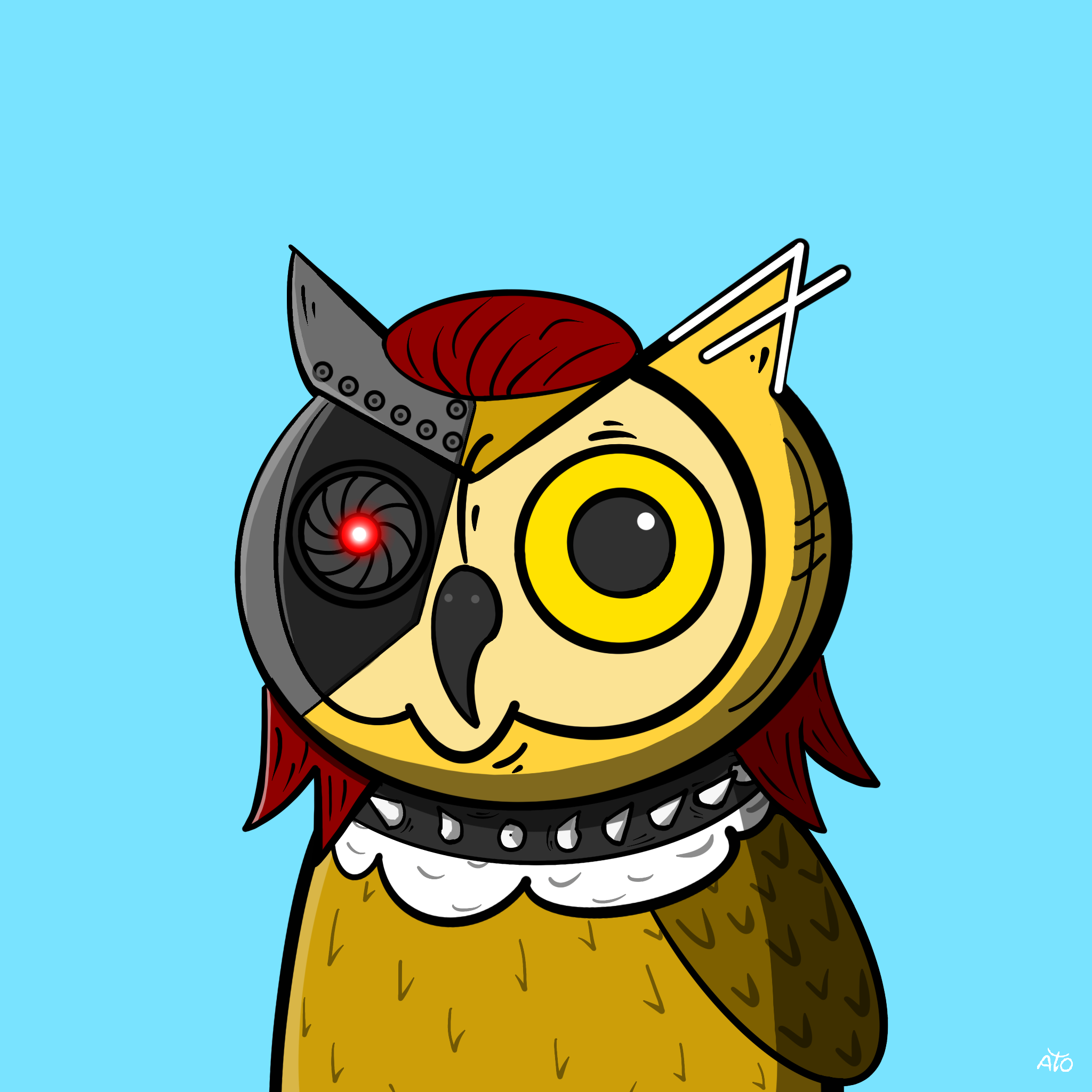 AOWL #1873 NFT on Algorand