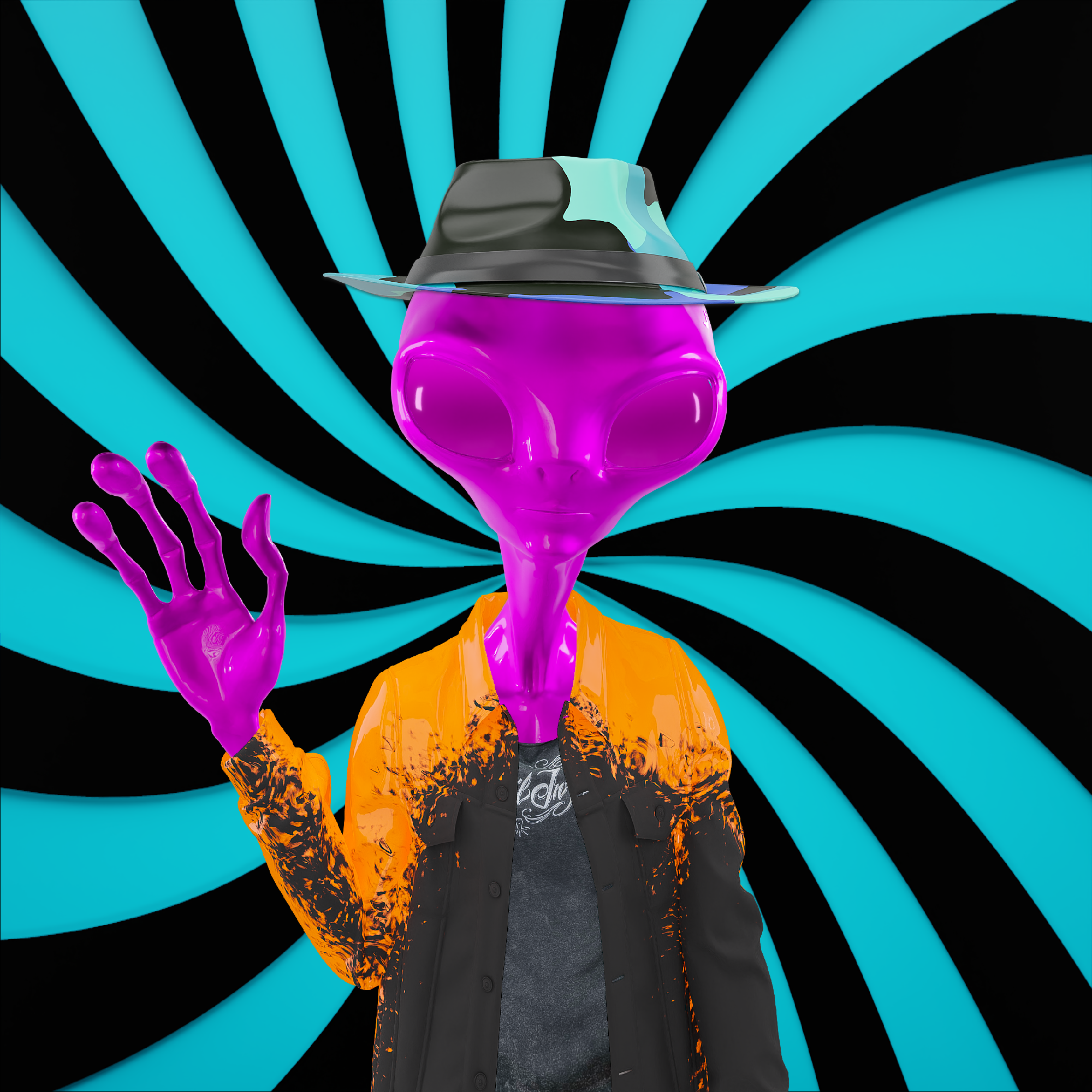 Alien Tourism3276 NFT on Algorand