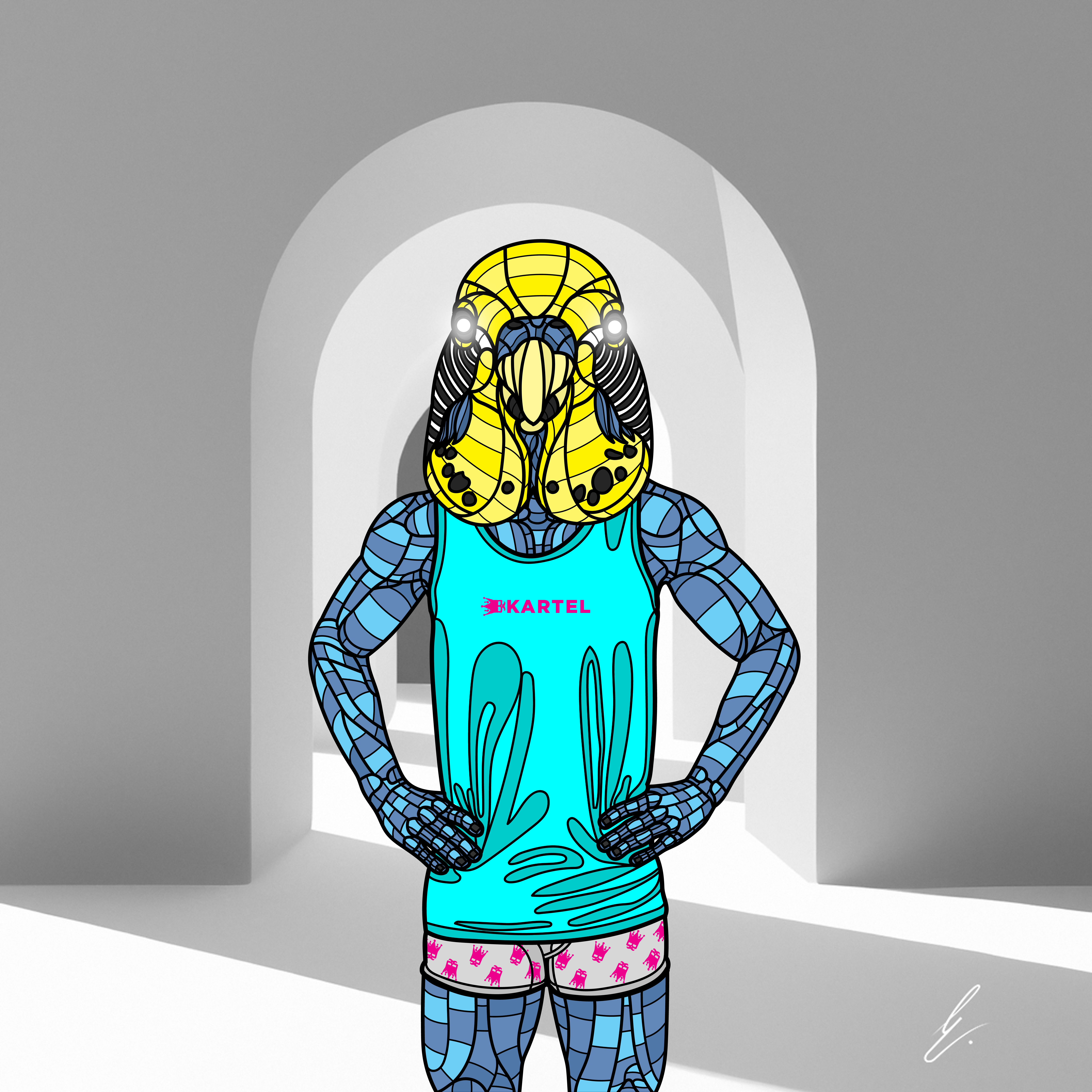 B-KARTEL: DON #44 NFT on Algorand