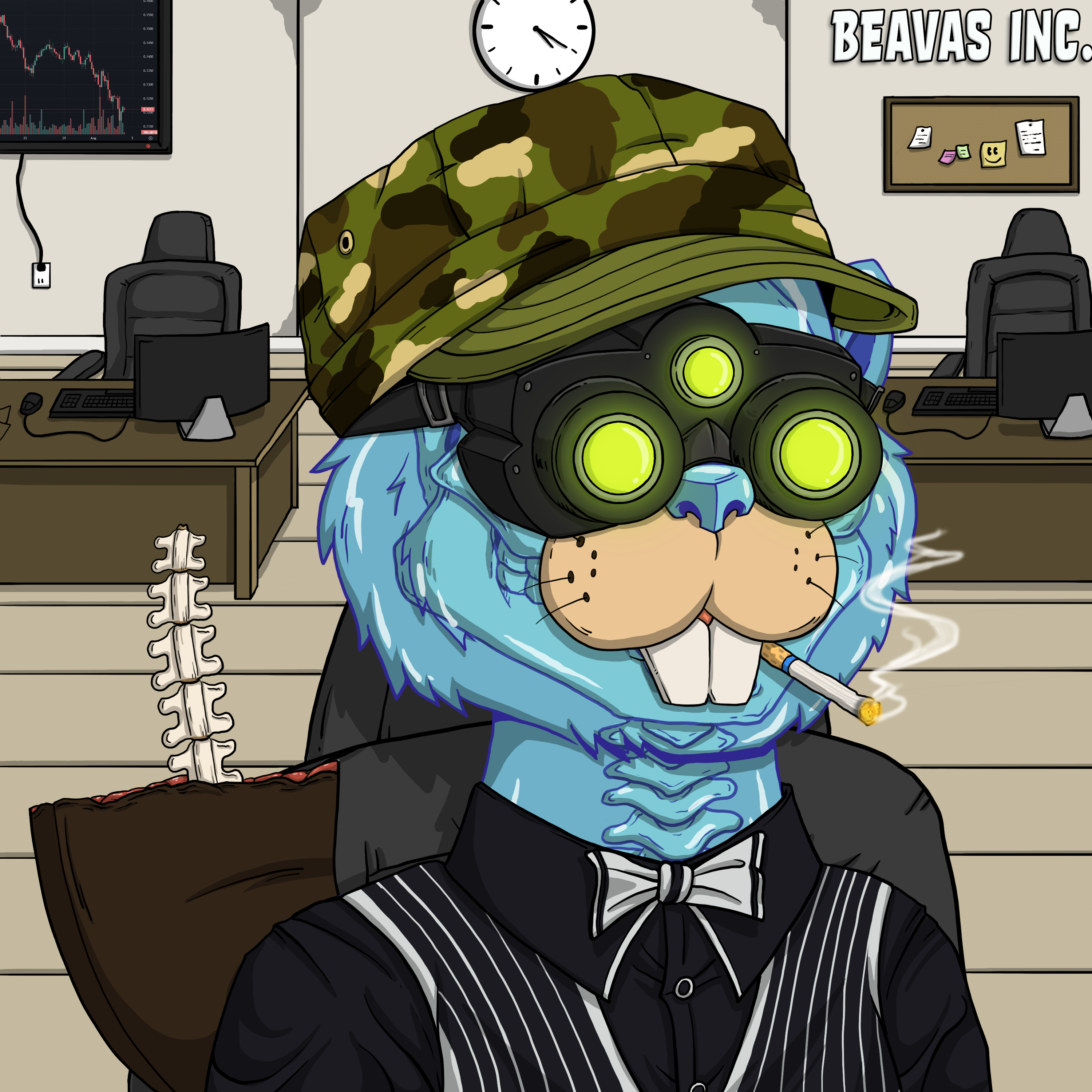 Beava Buds #1172 NFT on Algorand