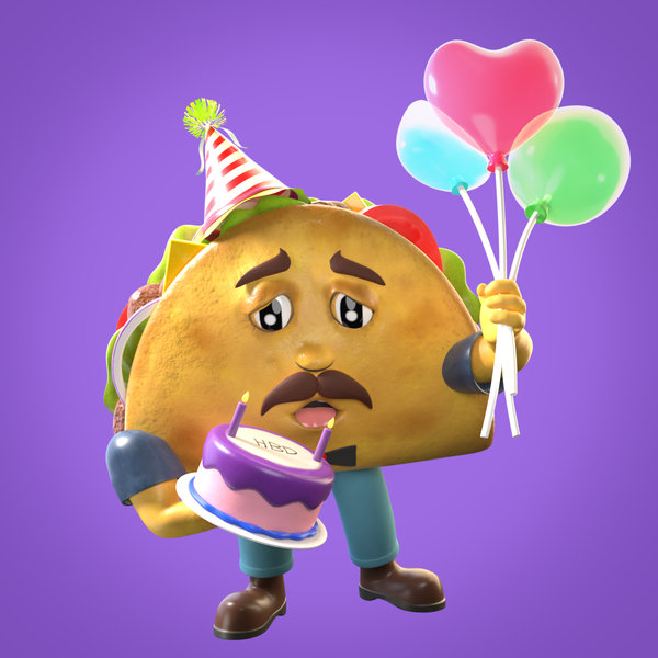 An image of 3D Celebration TacoCoin v2