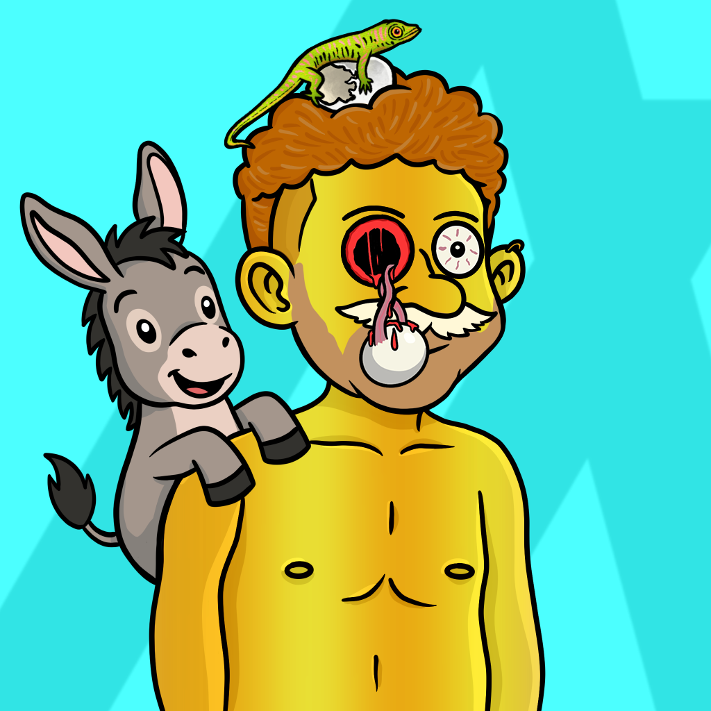 Crazy-ASS Zoologists #636 NFT on Algorand