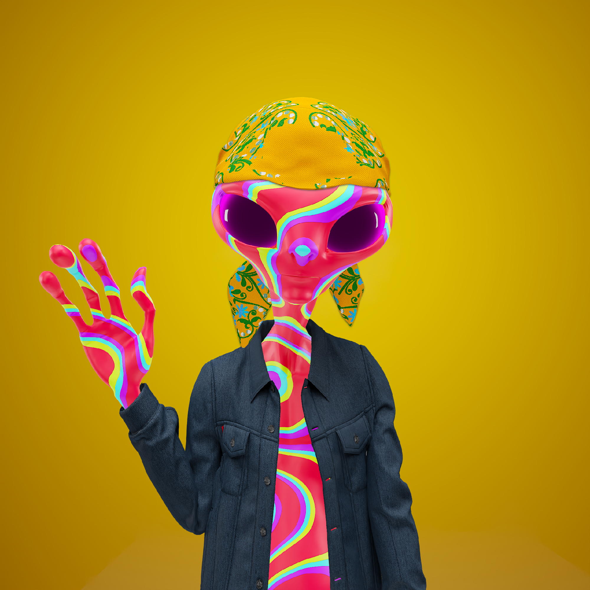 Alien Tourism2167 NFT on Algorand