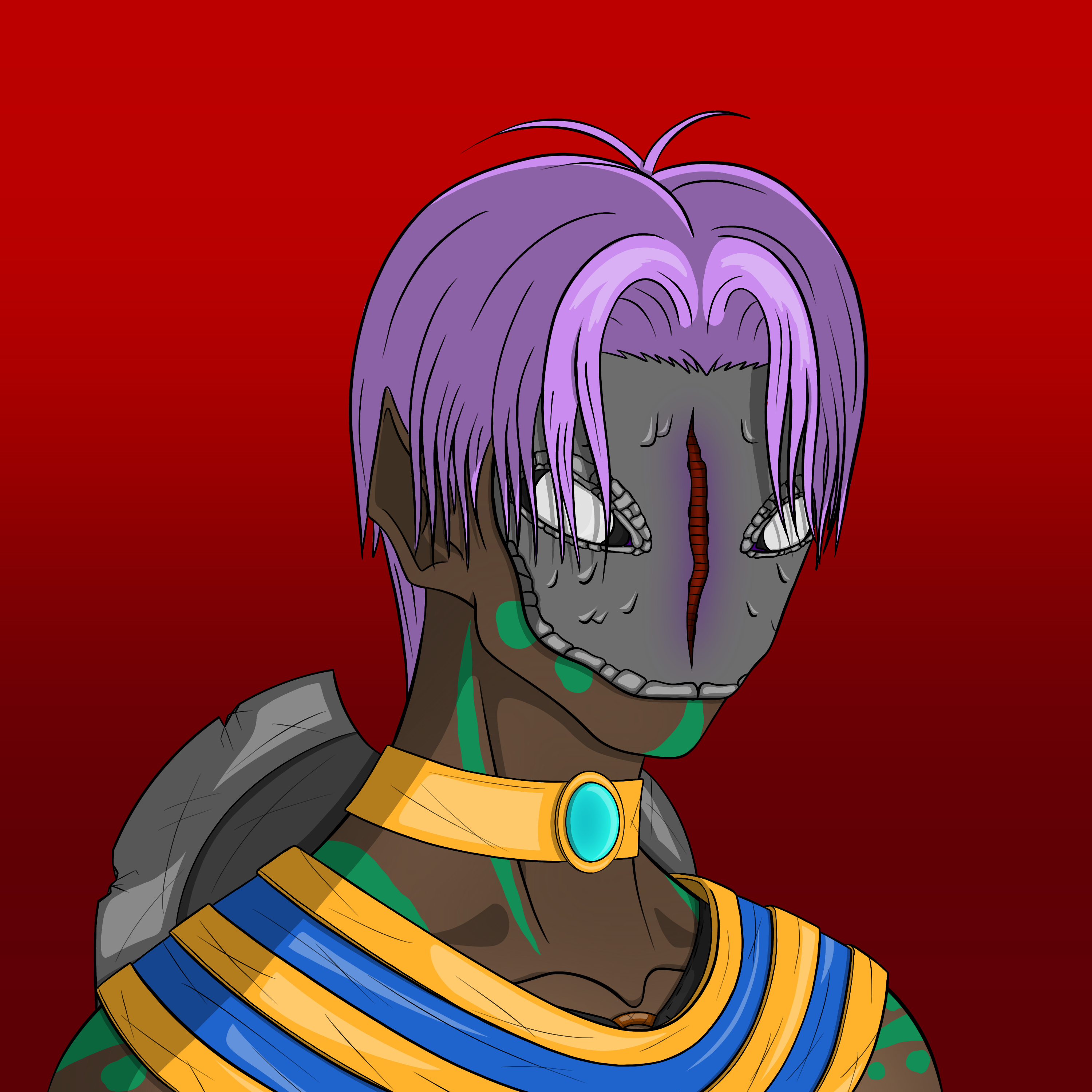 Dark Coin Champion #0884 NFT on Algorand