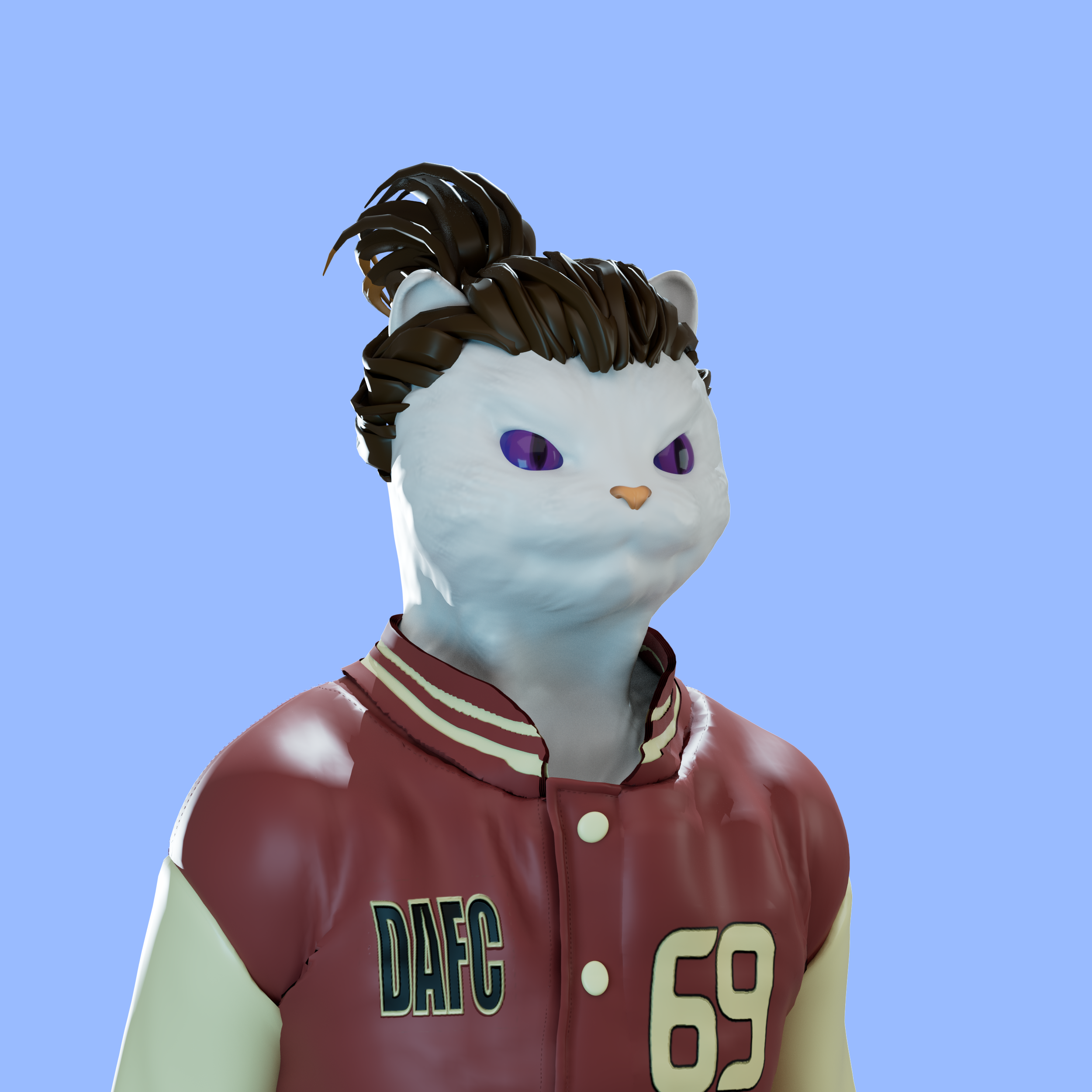 Dope AF Cats 0473 NFT on Algorand