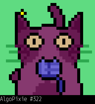 Algo Pixie #322 NFT on Algorand