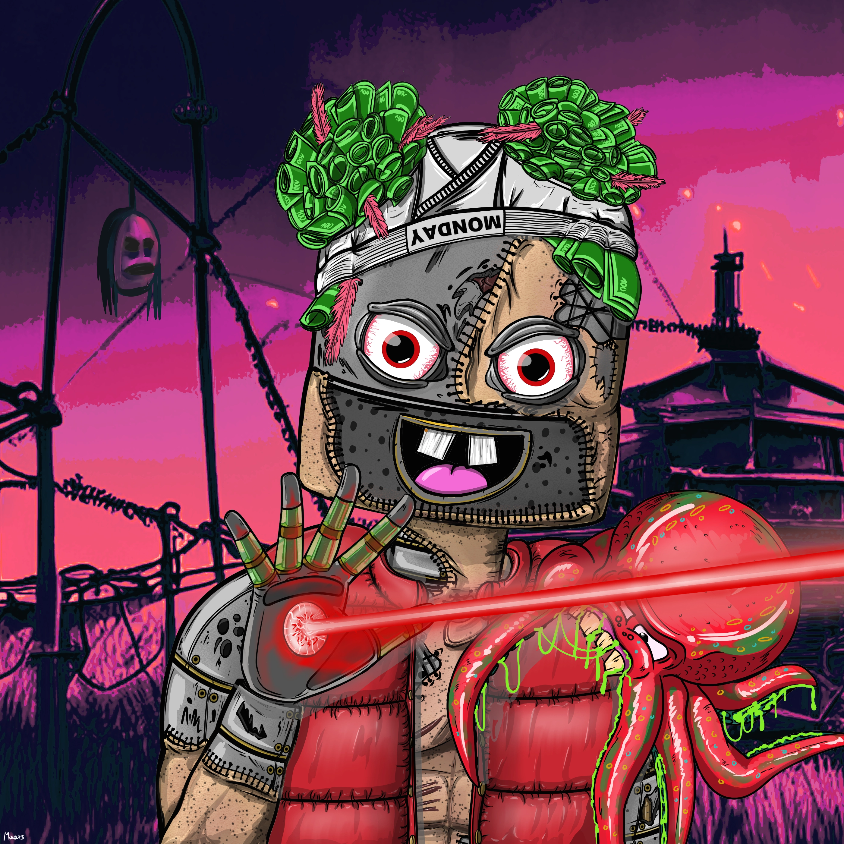 Mental Marvin #748 NFT on Algorand