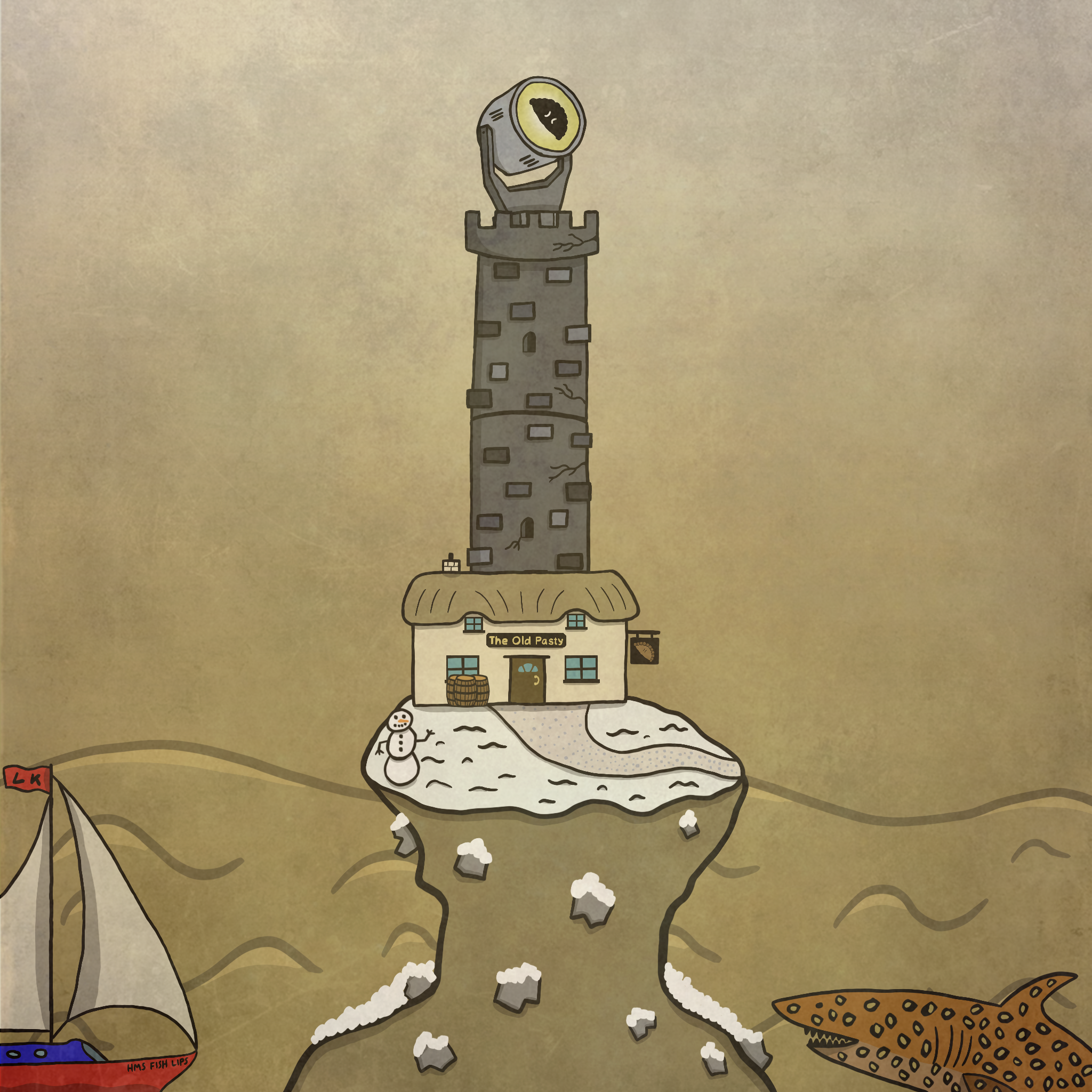 The Lighthouse #0208 NFT on Algorand