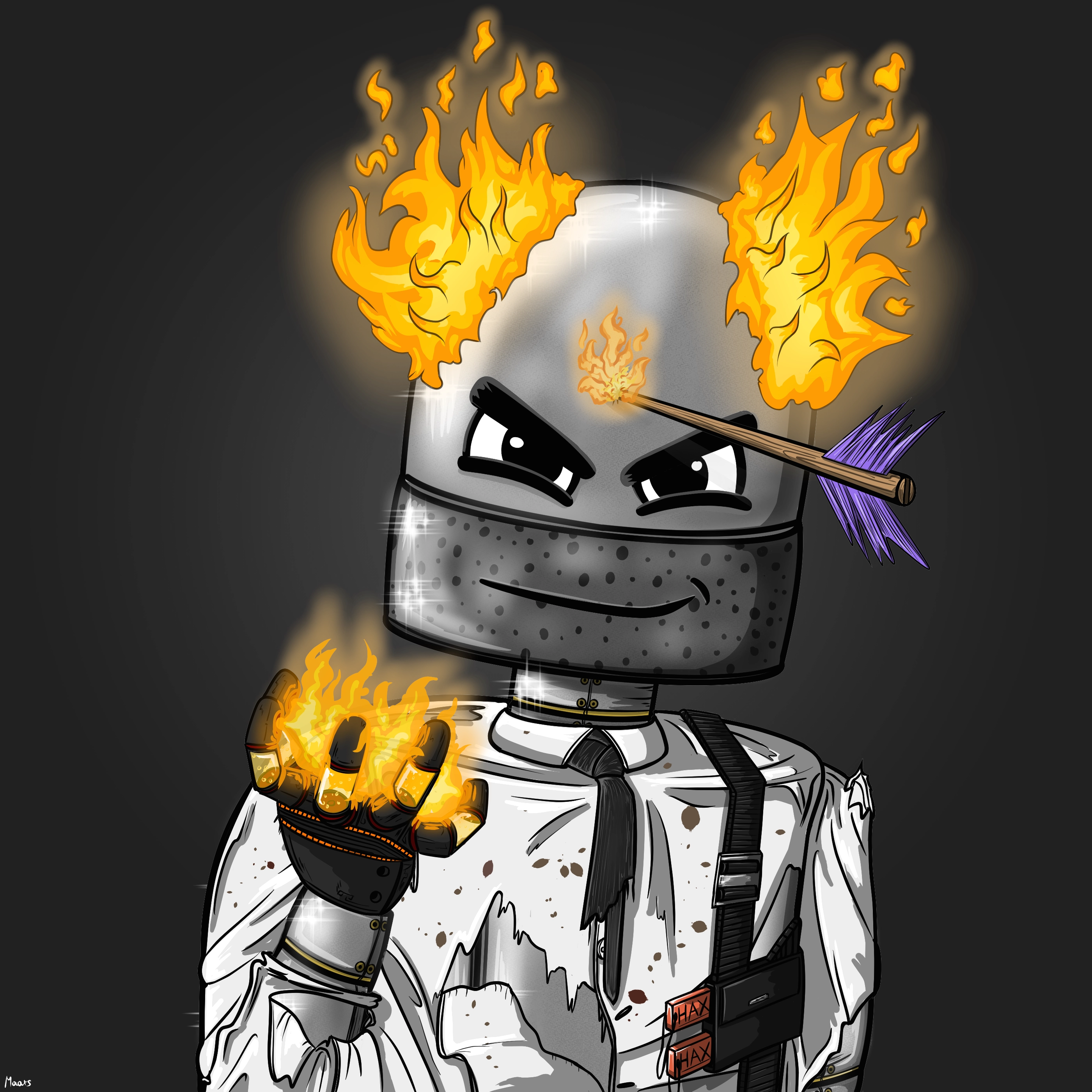 Mental Marvin #1872 NFT on Algorand