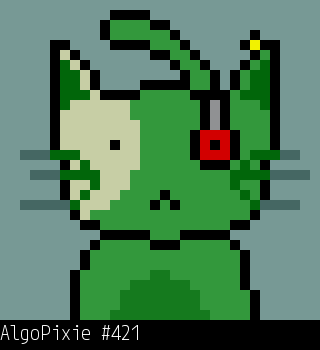 Algo Pixie #421 NFT on Algorand