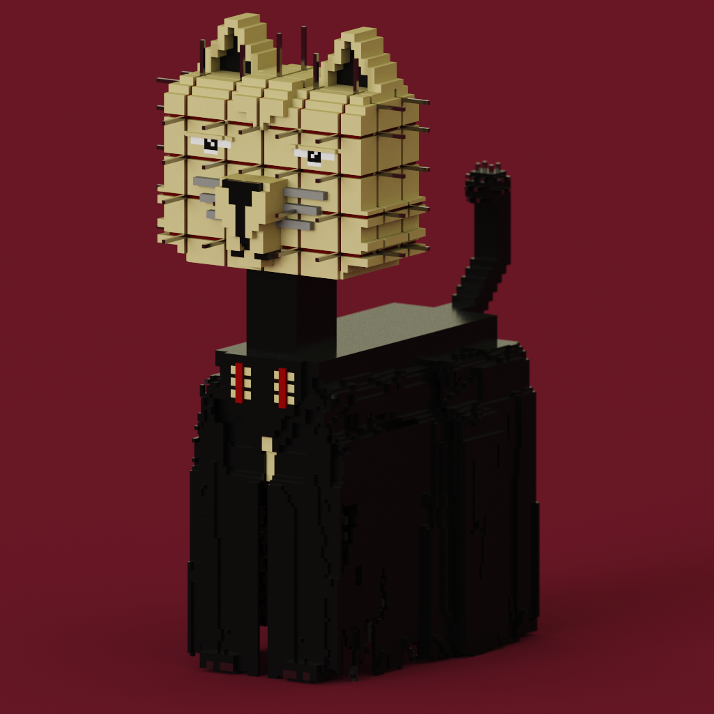 Algoracat Pinhead NFT on Algorand
