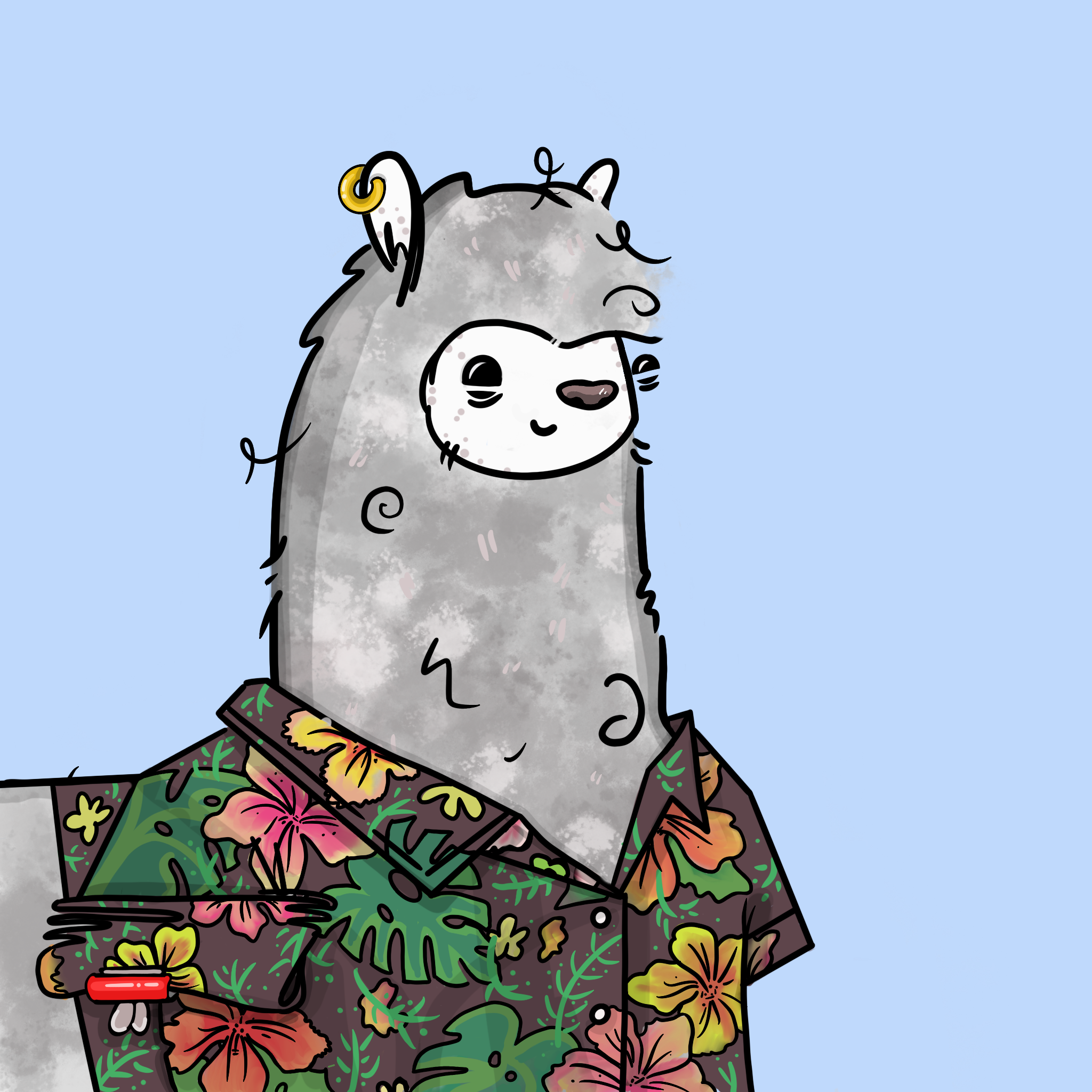 Nota Llama #988 NFT on Algorand