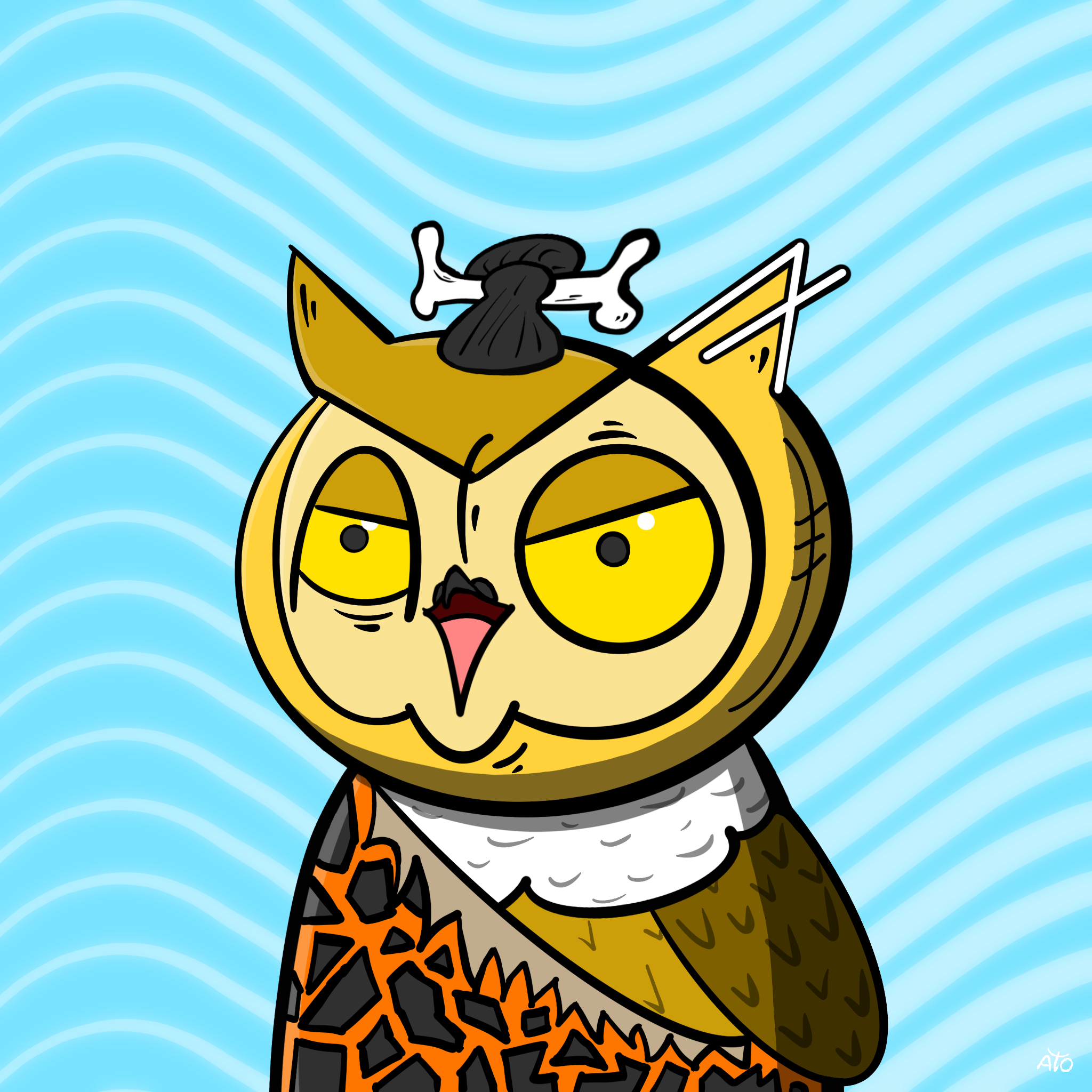 AOWL #1488 NFT on Algorand